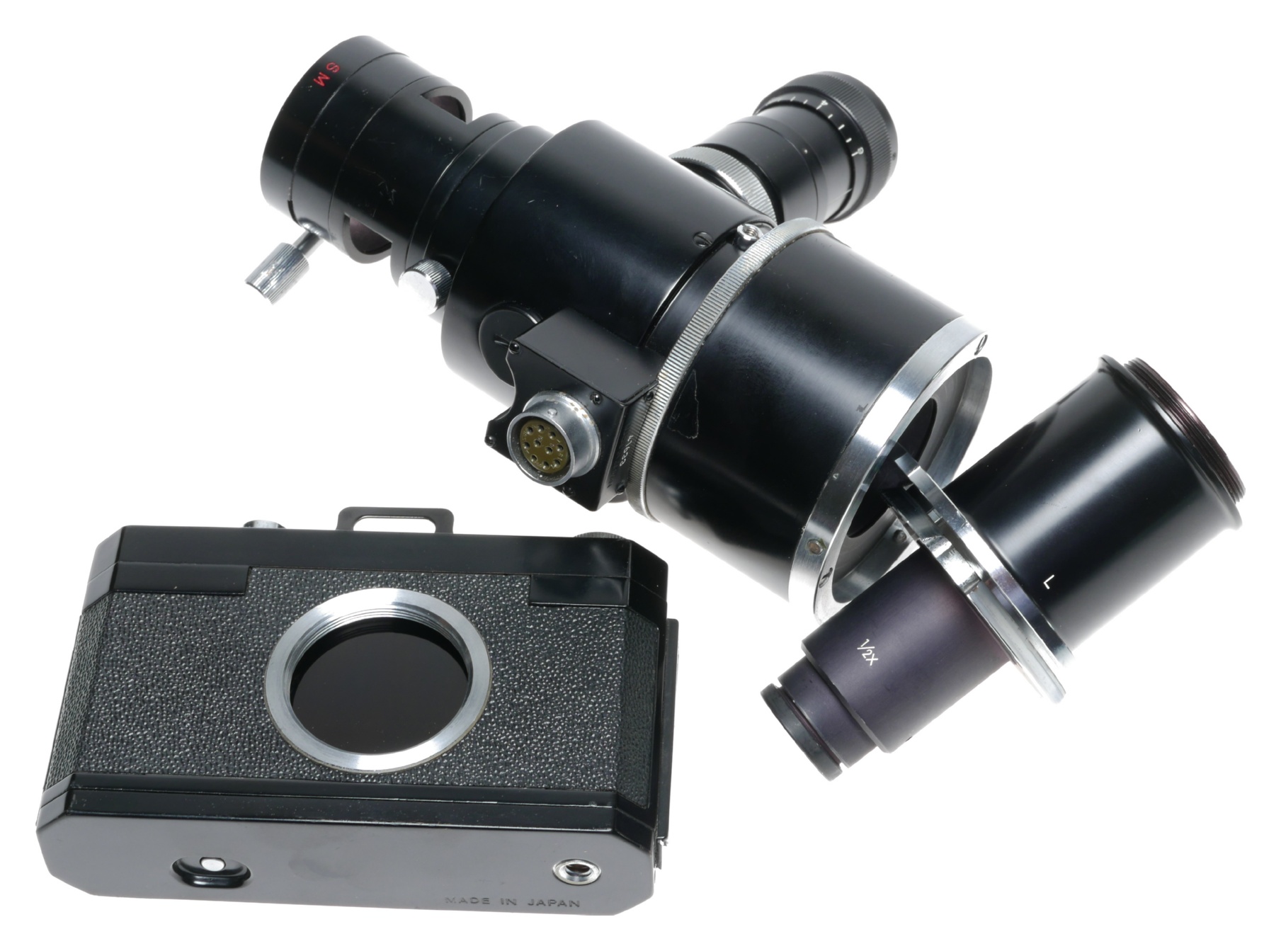 Nikon M-35S AFM Microscope Camera Automatic Microflex Unit