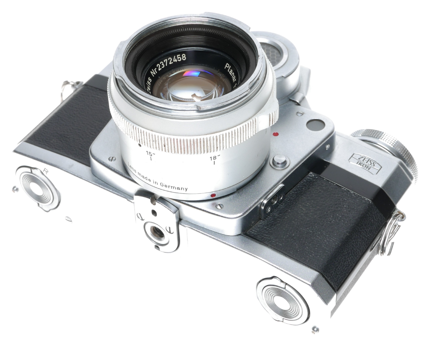Zeiss Ikon Contarex Bullseye SLR Camera Planar 1:2 f=50mm