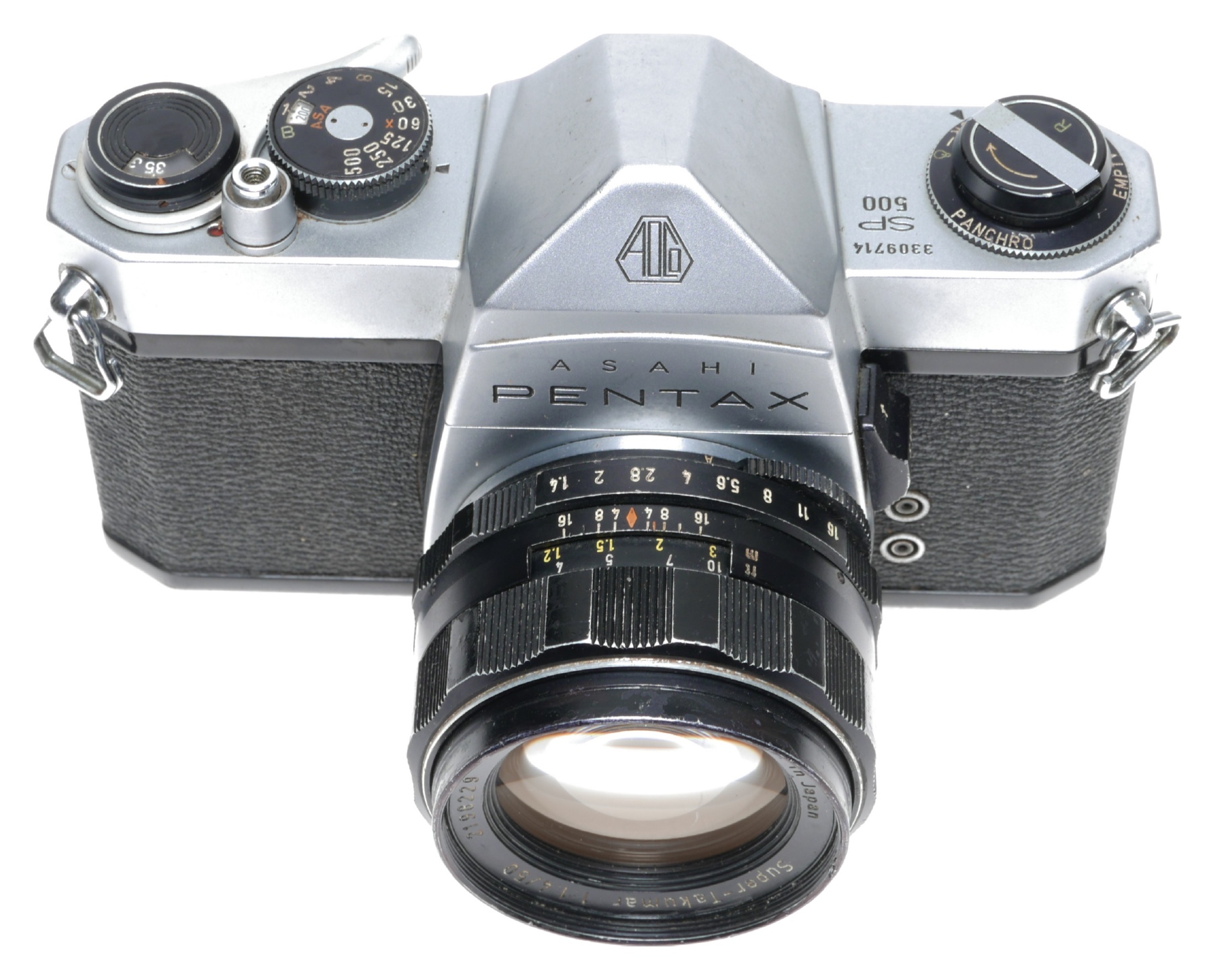 Asahi Pentax SP 500 Spotmatic SLR Film Camera 1.4/50 Super