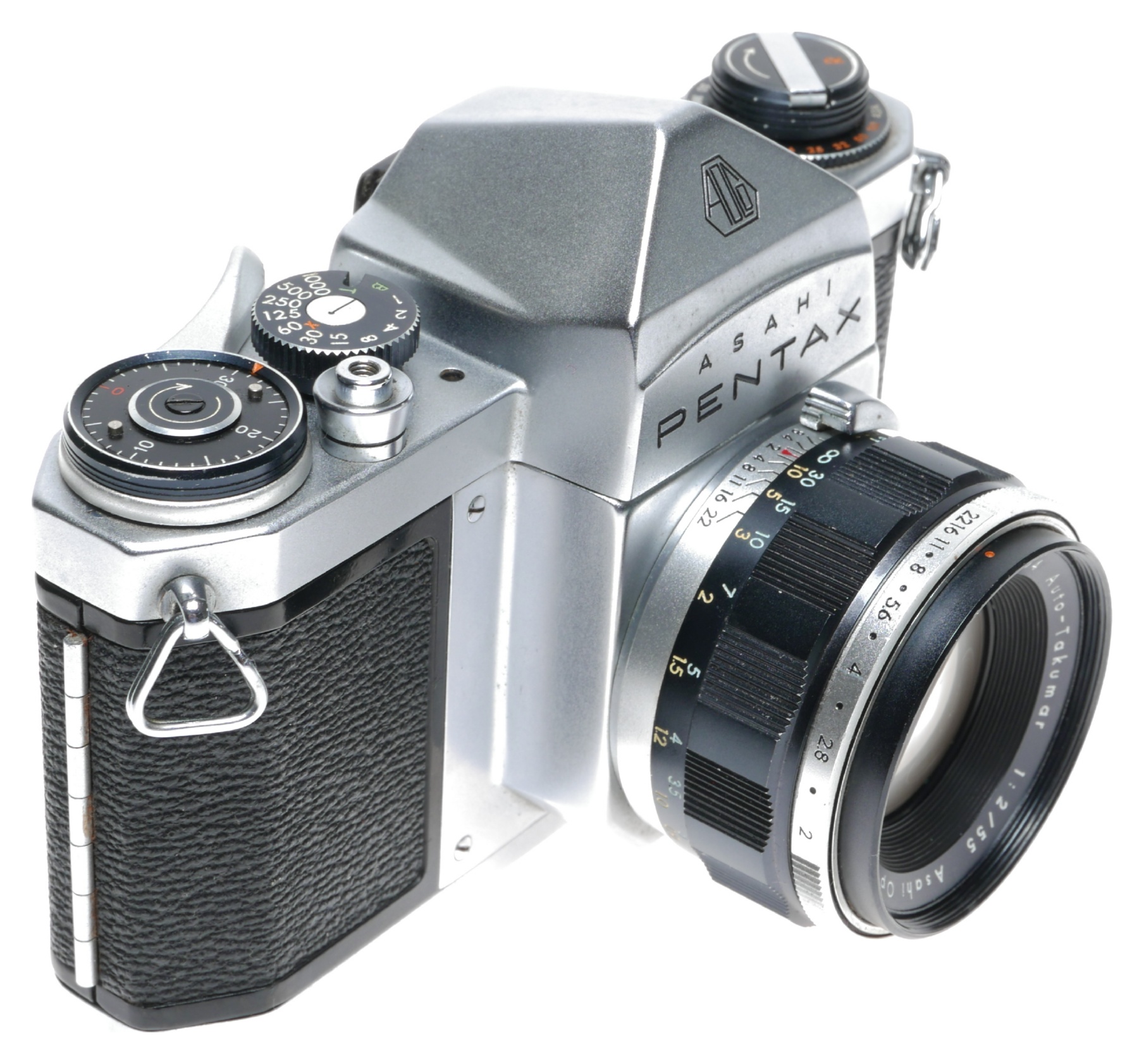 Asahi Pentax S2 35mm SLR Camera Auto-Takumar 1:2/55 Lens | eBay