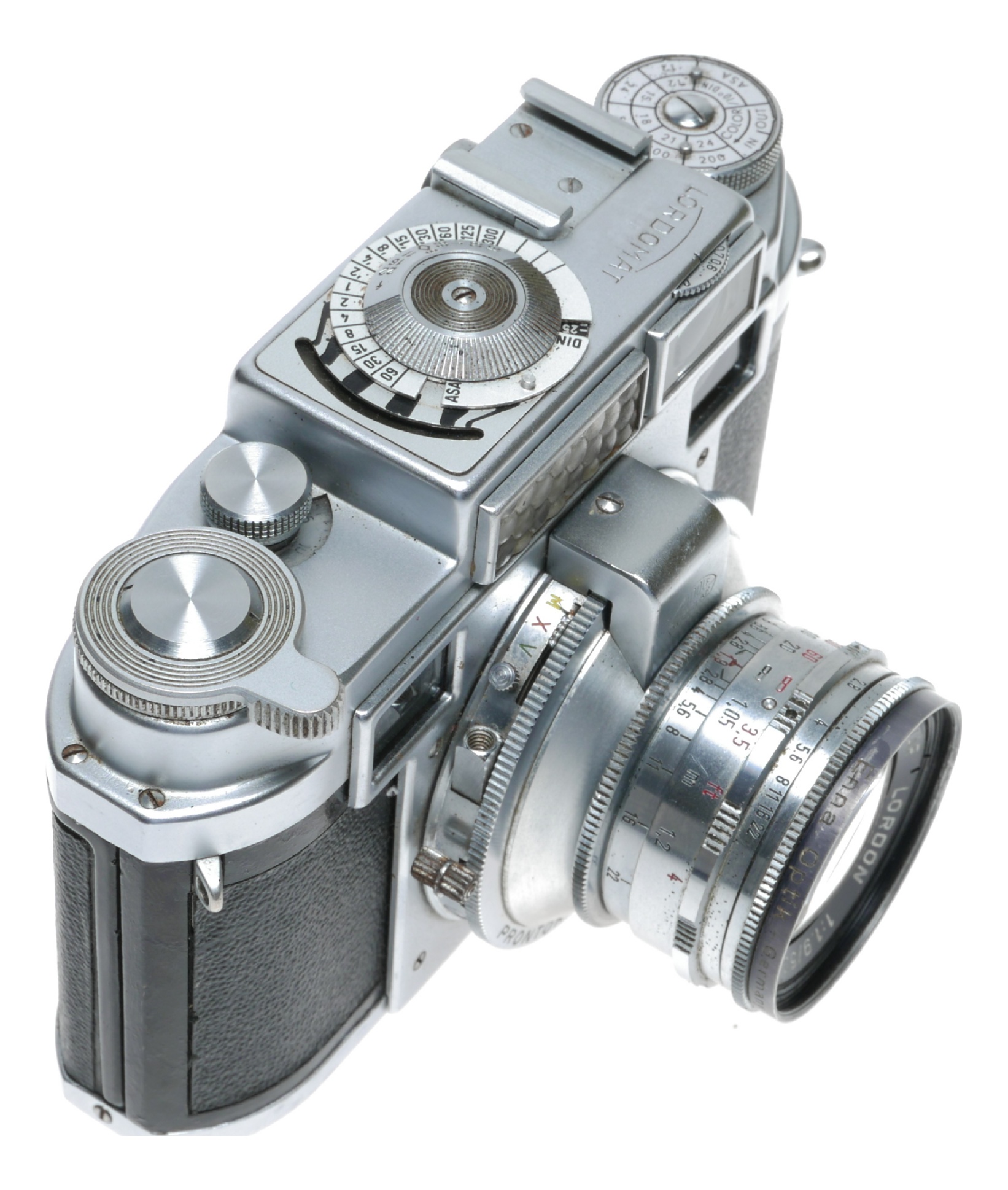 Leidolf Wetzlar Lordomat mit 50mm 1,9 Lordon ⏩ bei Fotomax in Nürnberg & Berlin
