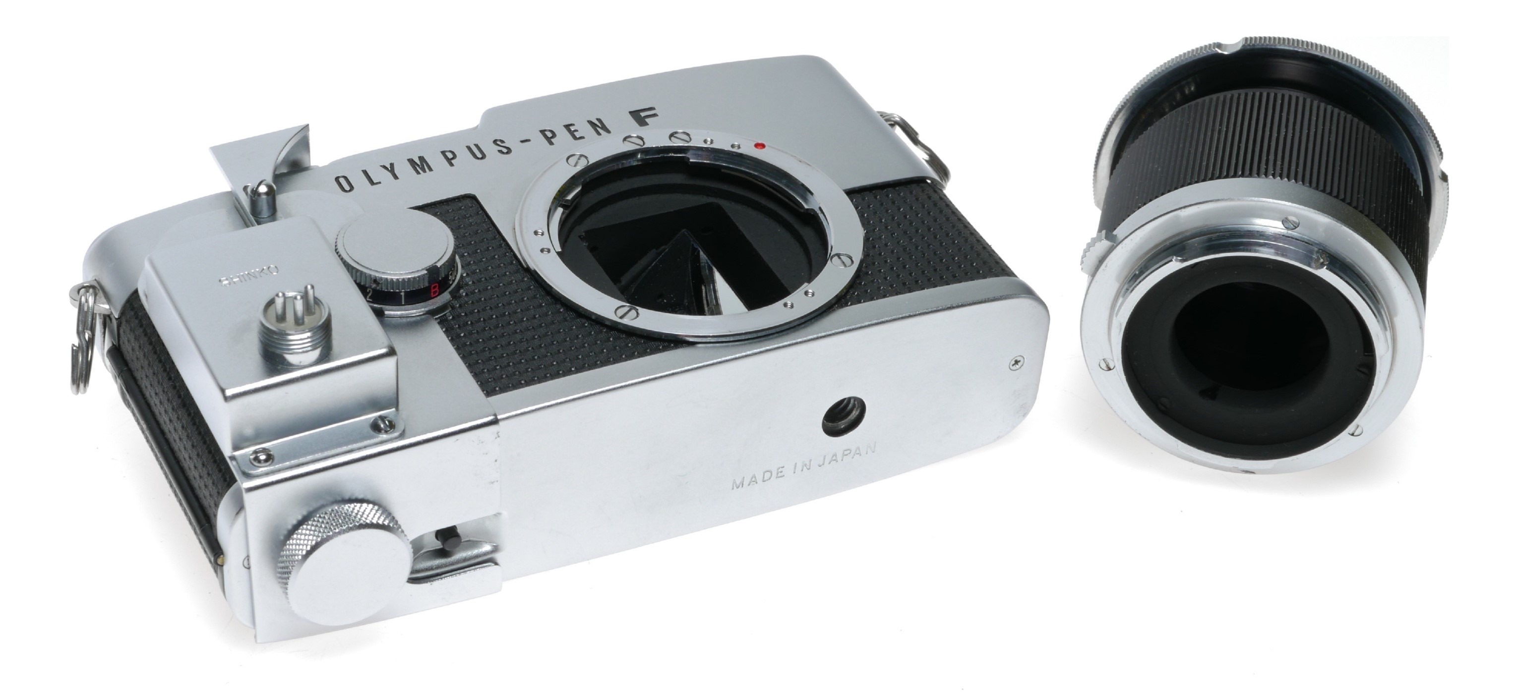 Olympus Pen-F Type 1 Medical Half Frame SLR Camera Shinko