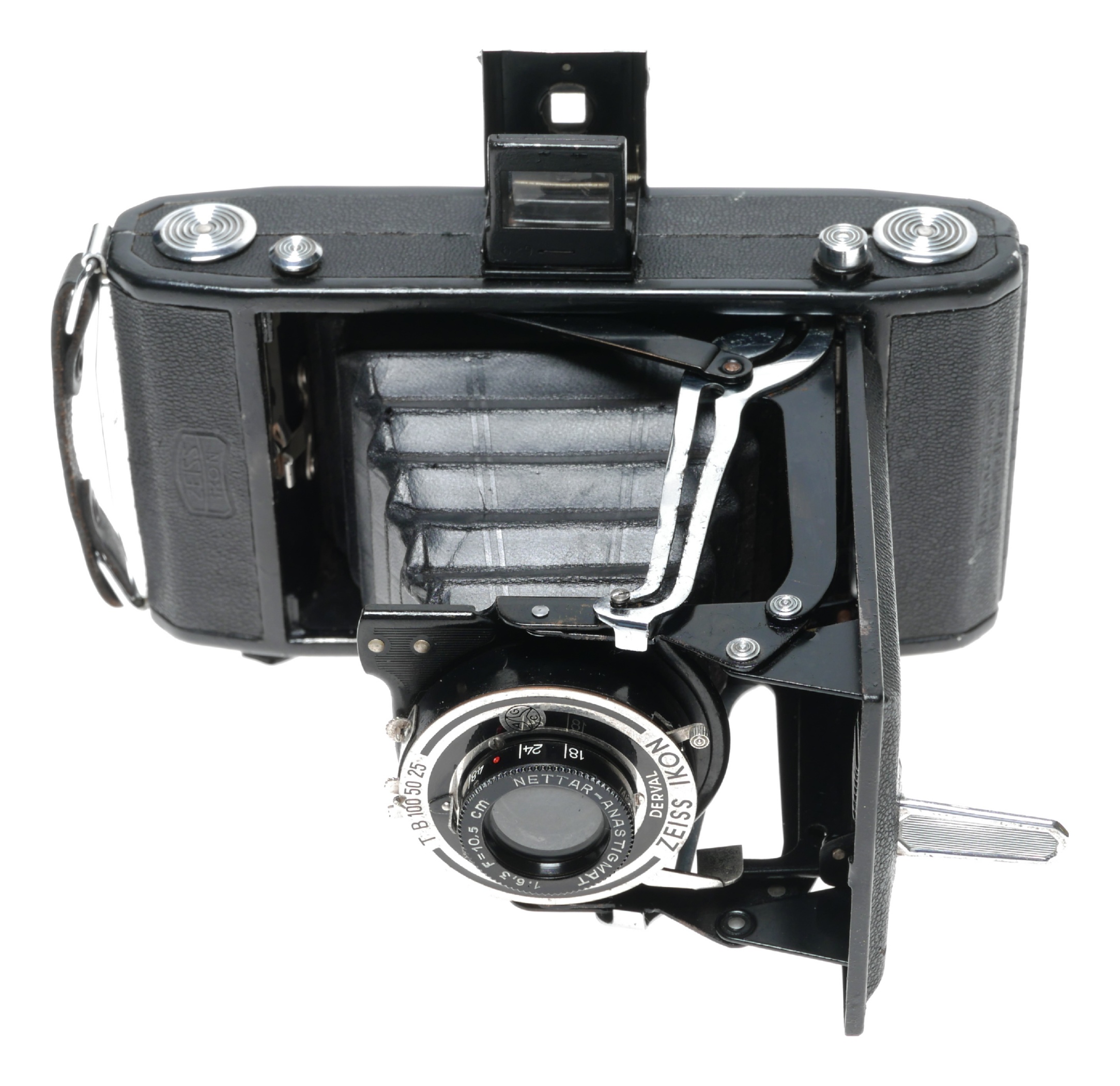 Zeiss Ikon Nettar 515/2 Folding 120 Film 6x9 Camera 1:6.3 f=10.5cm