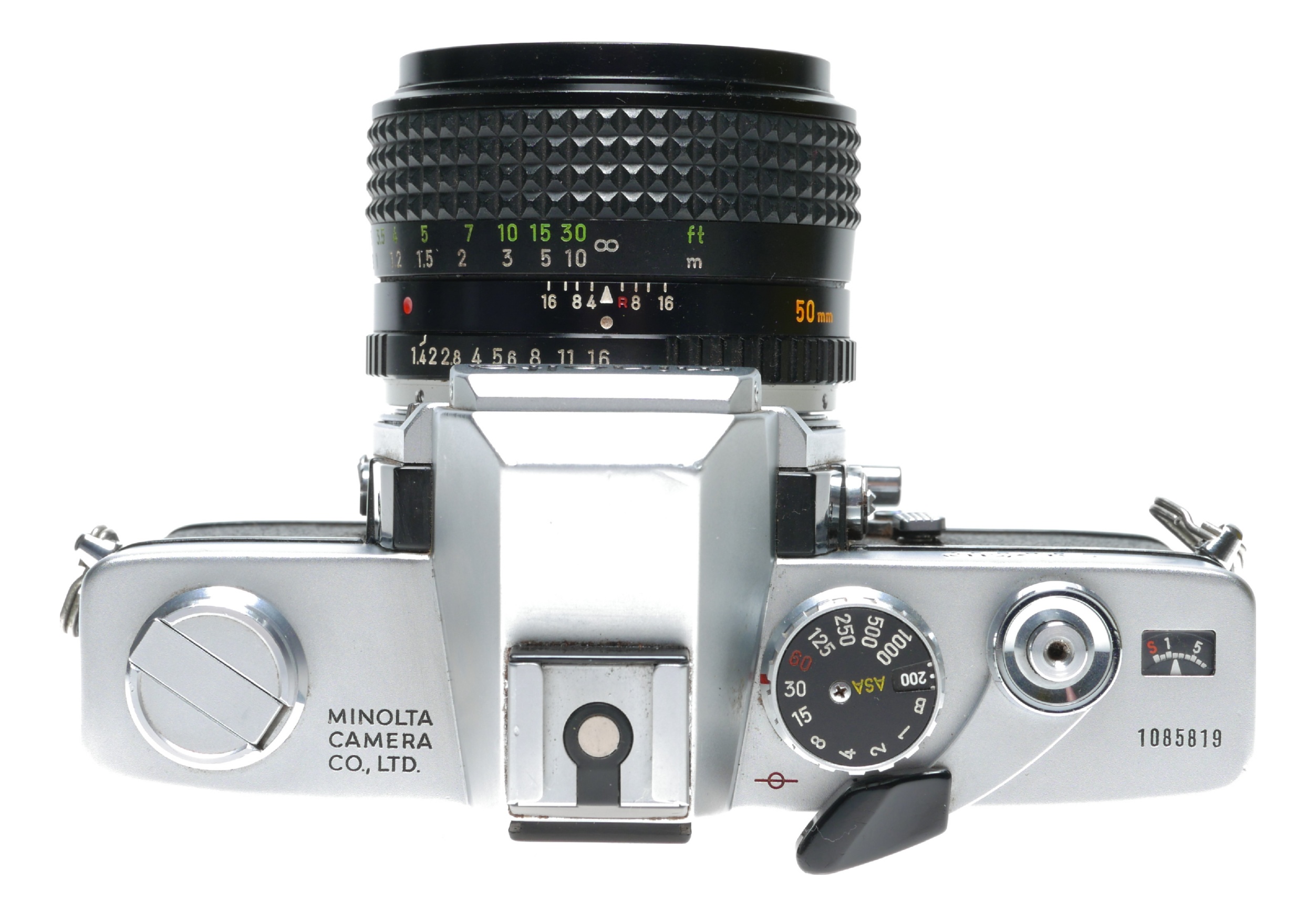 Minolta SRT Super 35mm Film SLR Camera MC Rokkor-PG 1.4/50mm