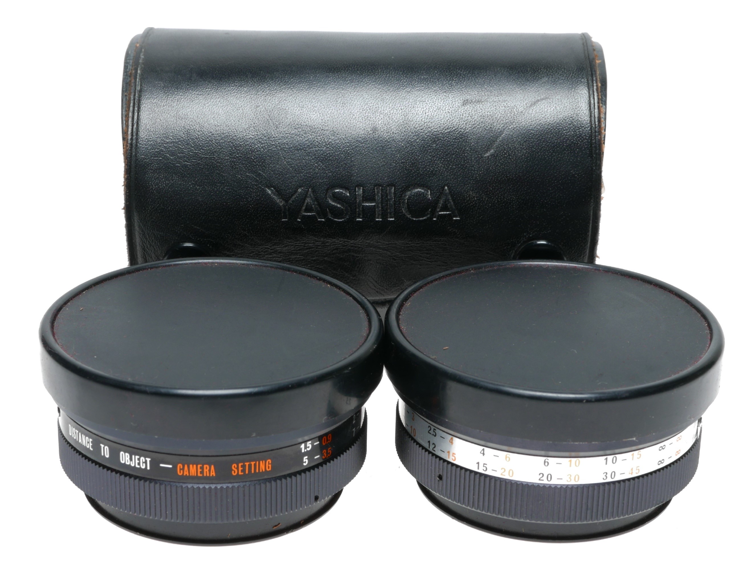 Yashica Yashikor Y910 AUX Telephoto Wide Angle Lenses 1:4 | eBay