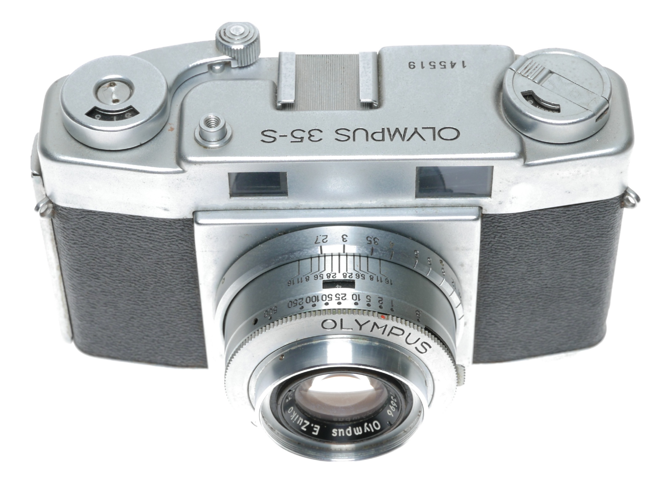 Olympus 35-S 35mm Film RF Camera E.Zuiko F.C. 1:2.8 f=4.8cm | eBay
