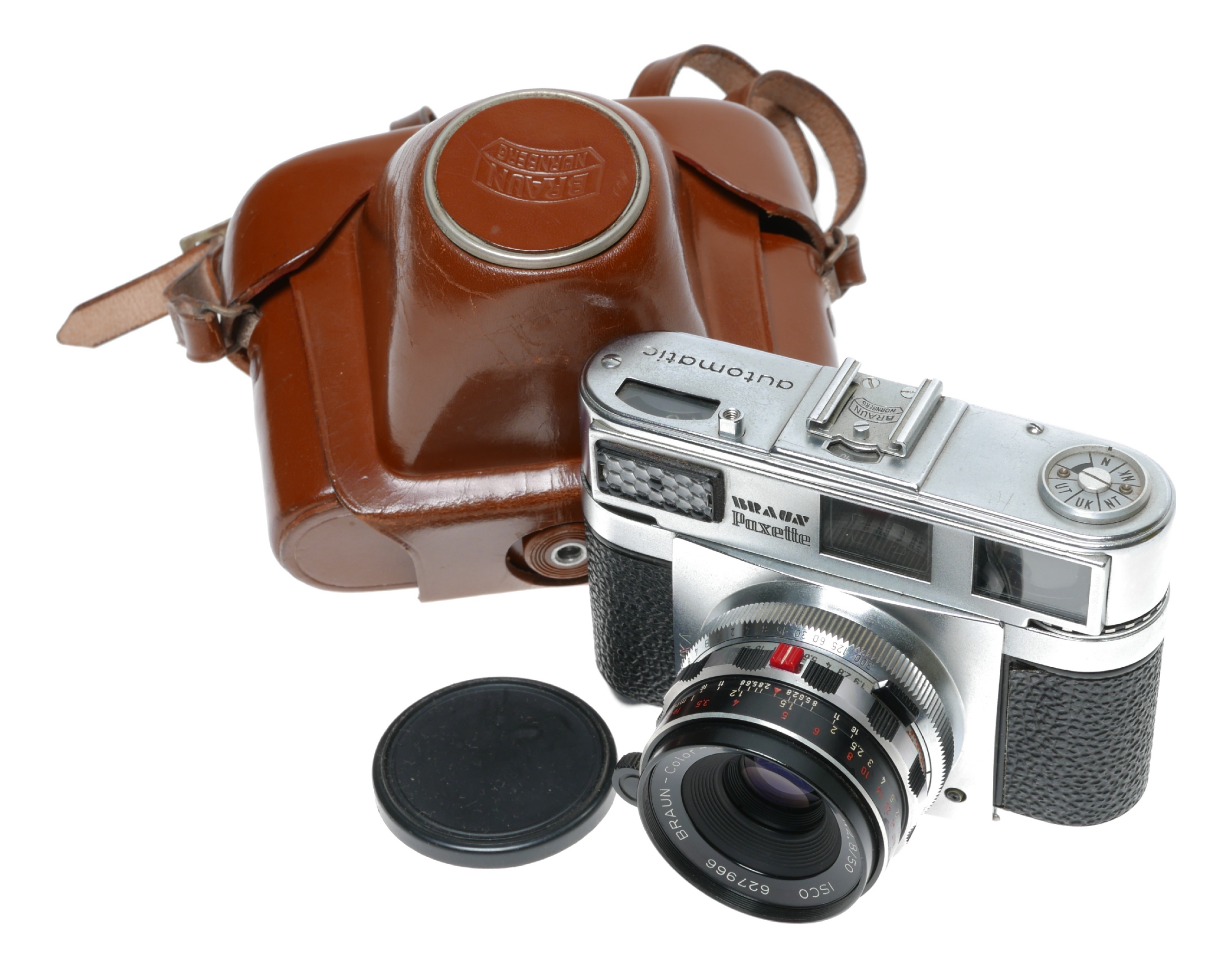 Braun Paxette Automatic Super III 35mm Film Camera Color-Ultralit