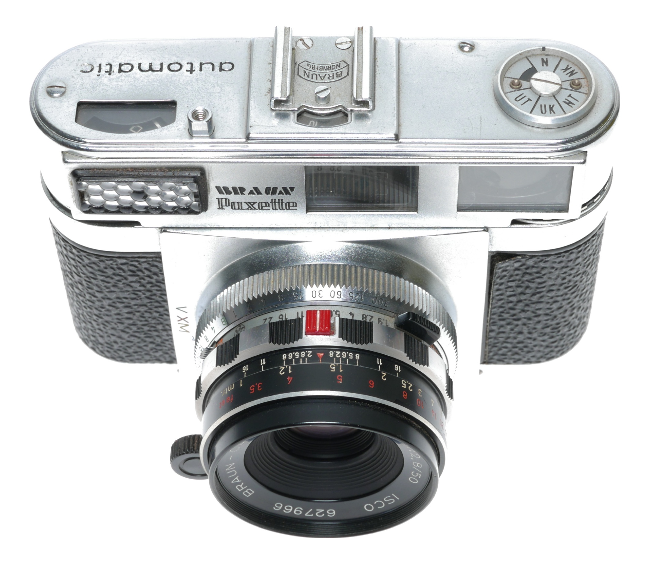 【Braun Paxette Super III Automatic】 Braun Paxette Automatic Super III 35mm Film Camera Color