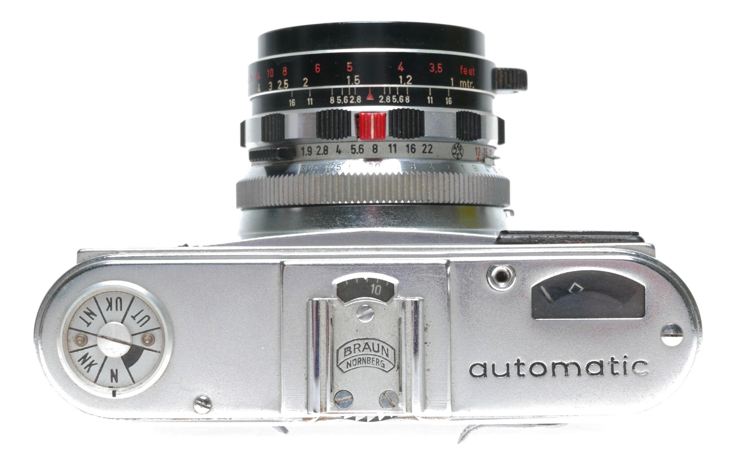 Braun Paxette Automatic Super III 35mm Film Camera Color-Ultralit