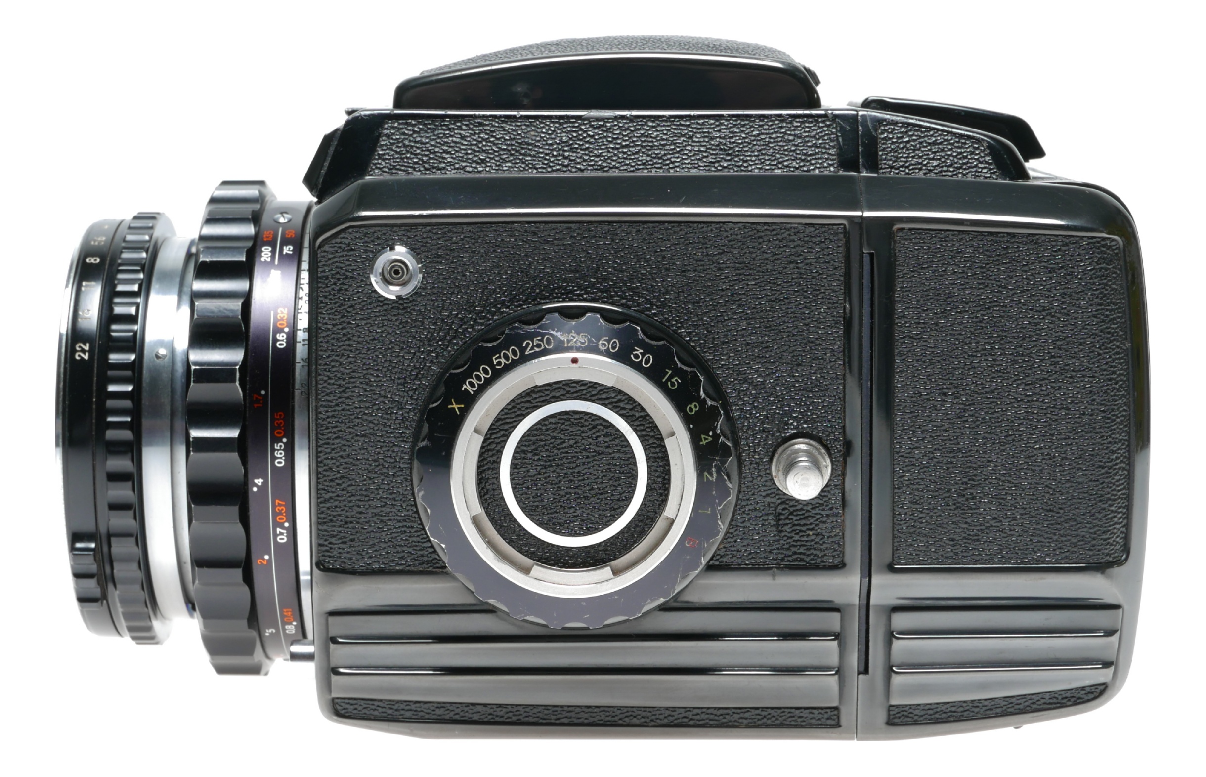 Zenza Bronica S2 Black 6x6 SLR Film Camera Nikkor-P 1:2.8 f