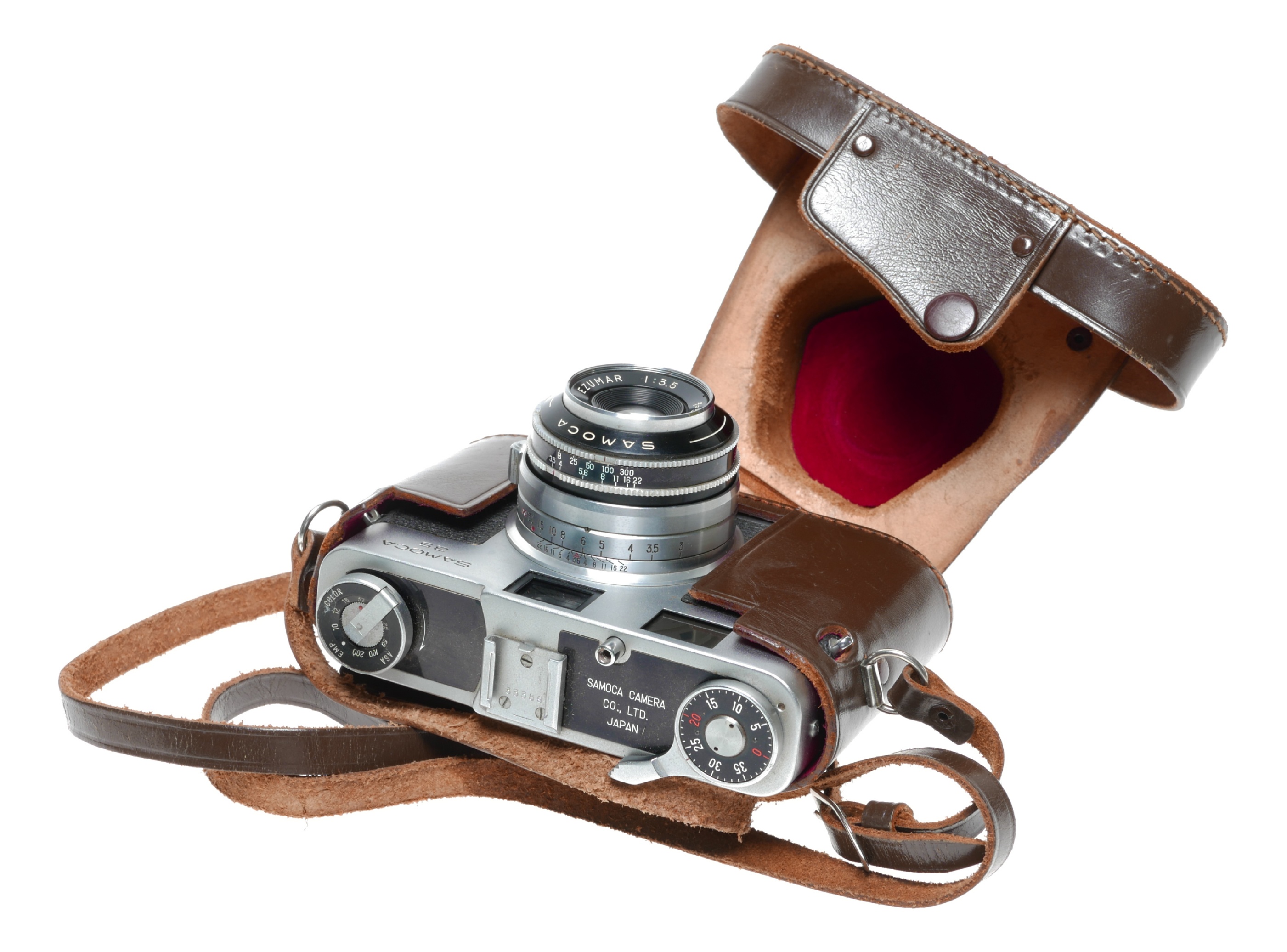 Samoca 35 M-35 Rangefinder Film Camera Ezumar 1:3.5 f=50mm