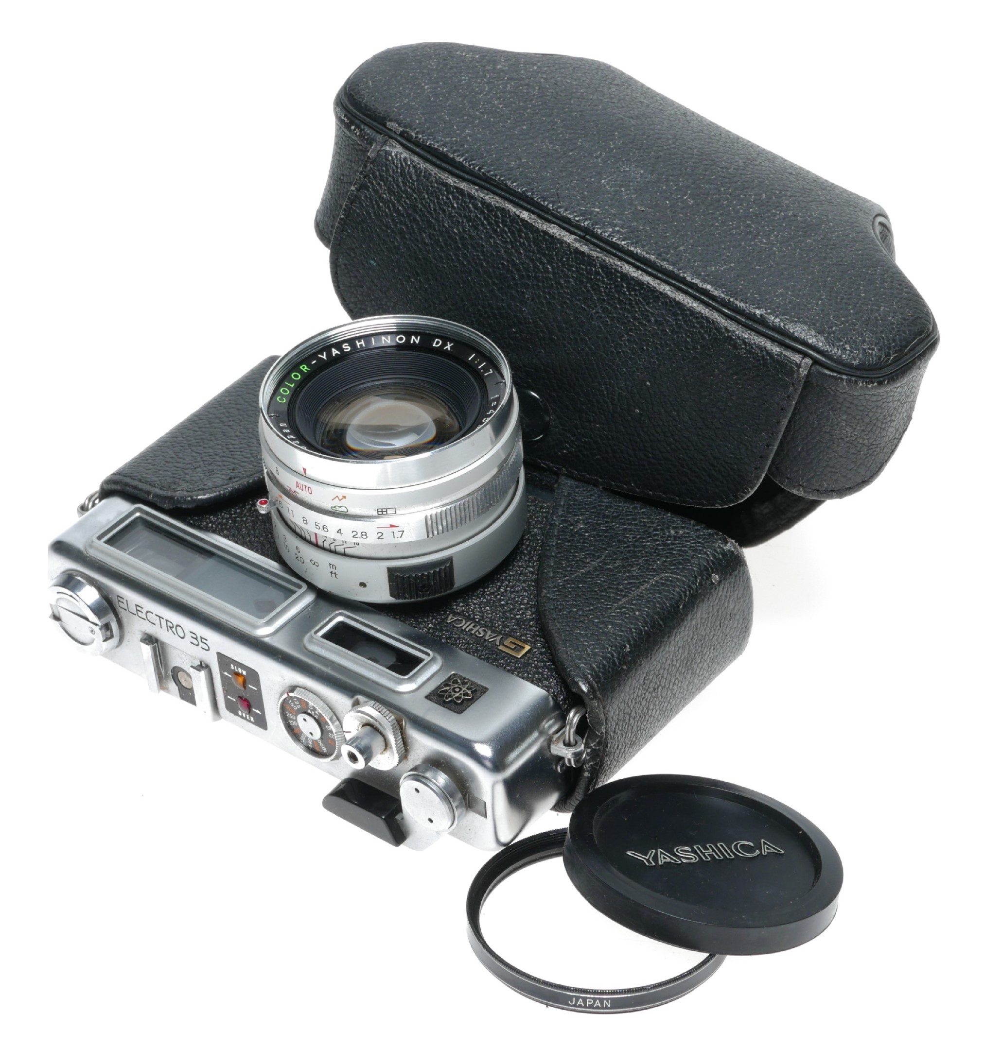 Yashica Electro 35 GSN Camera Color-Yashinon DX 1:1.7 f=45mm | eBay