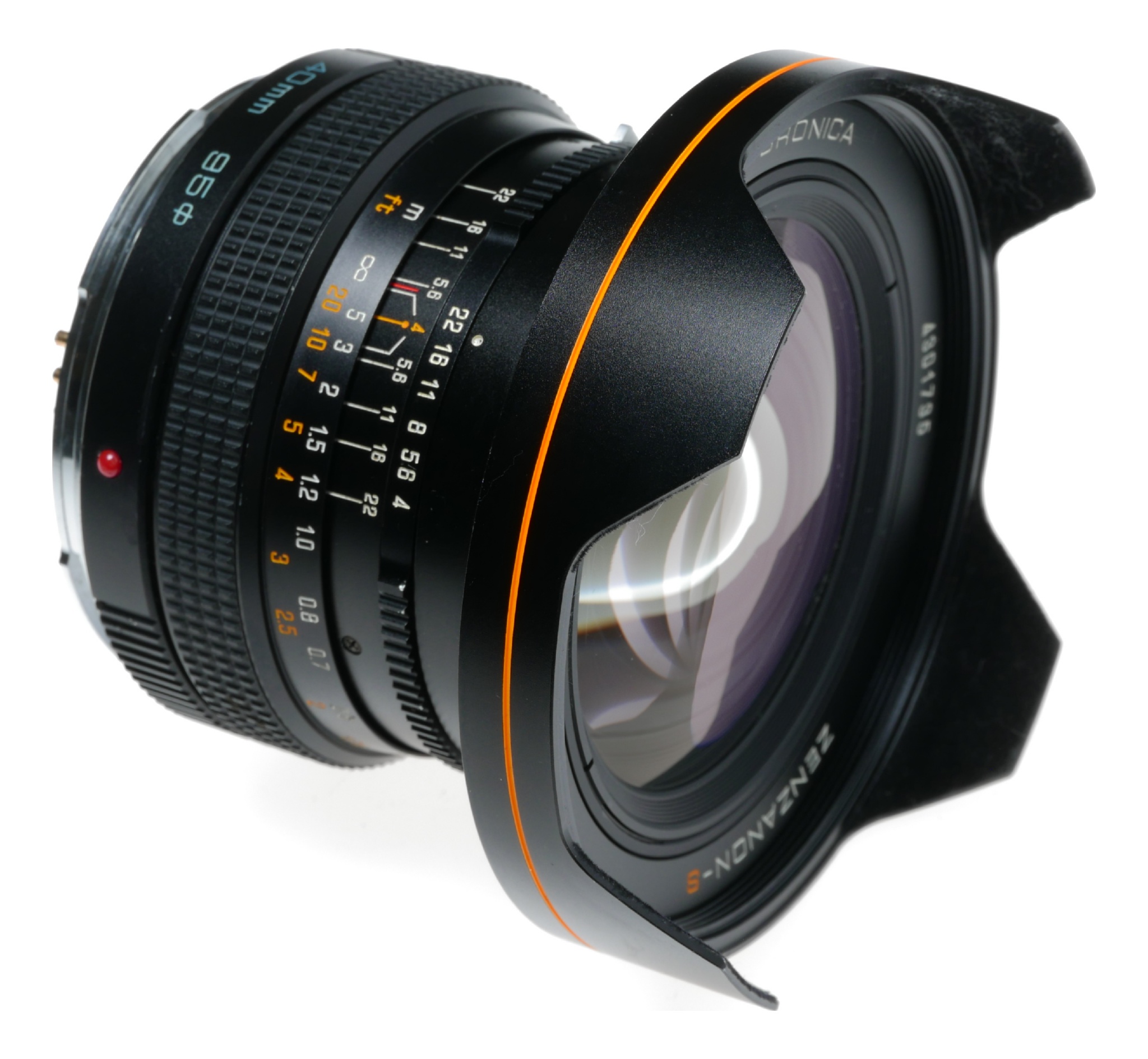 Zenza Bronica Zenzanon-S 1:4 f=40mm SQ-A Ai Am B Film Camera Lens