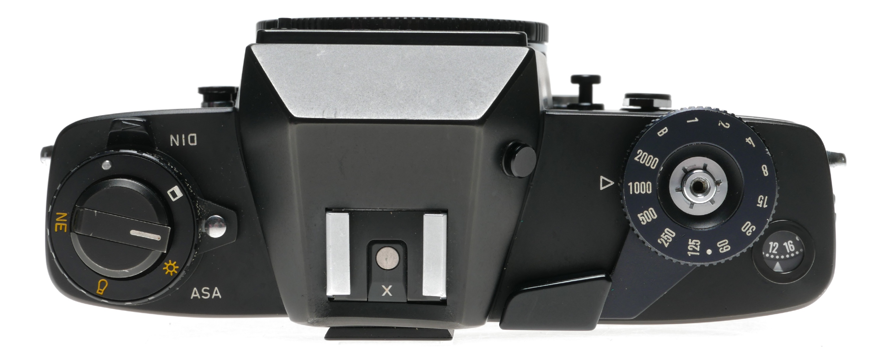 Black chrome Leicaflex SL2 Antique film camera 35mm body with case