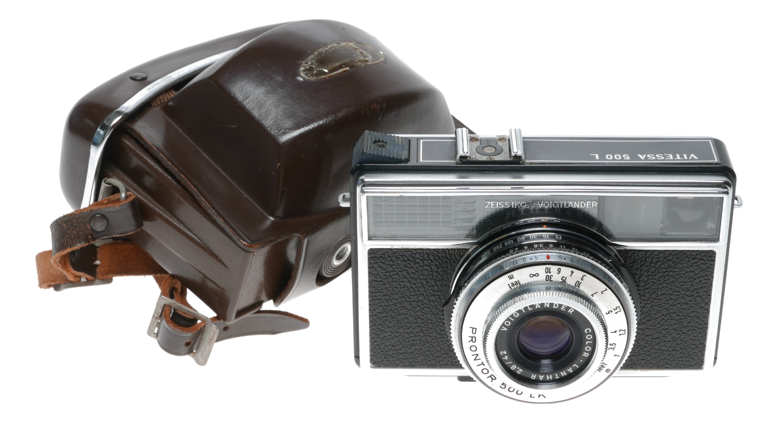 Zeiss Ikon Voigtlander Vitessa 500L Film Camera Color