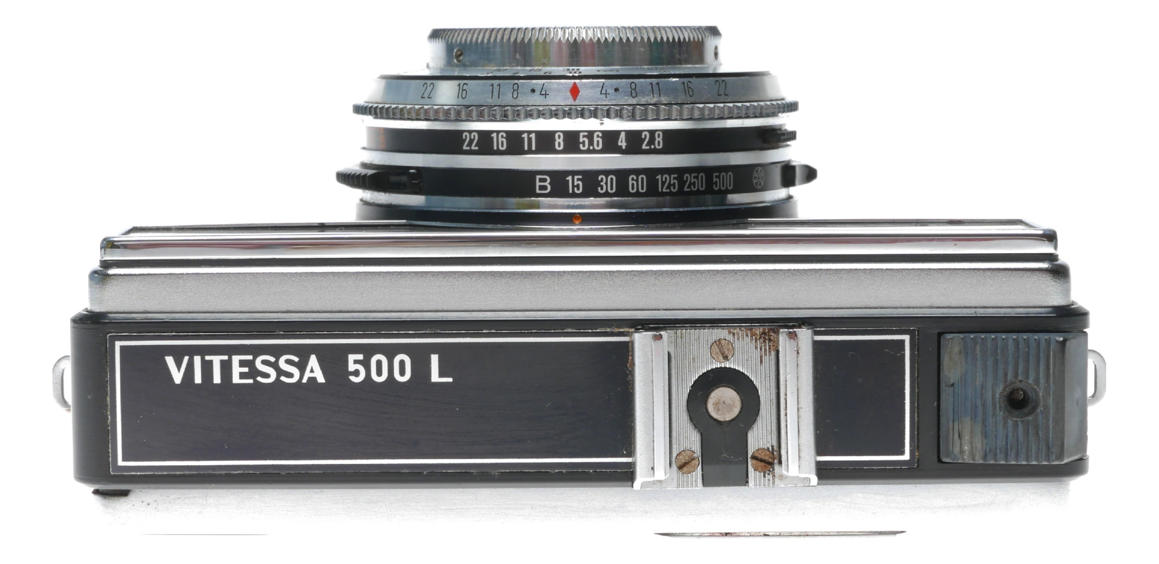 Zeiss Ikon Voigtlander Vitessa 500L Film Camera Color-Lanthar 1