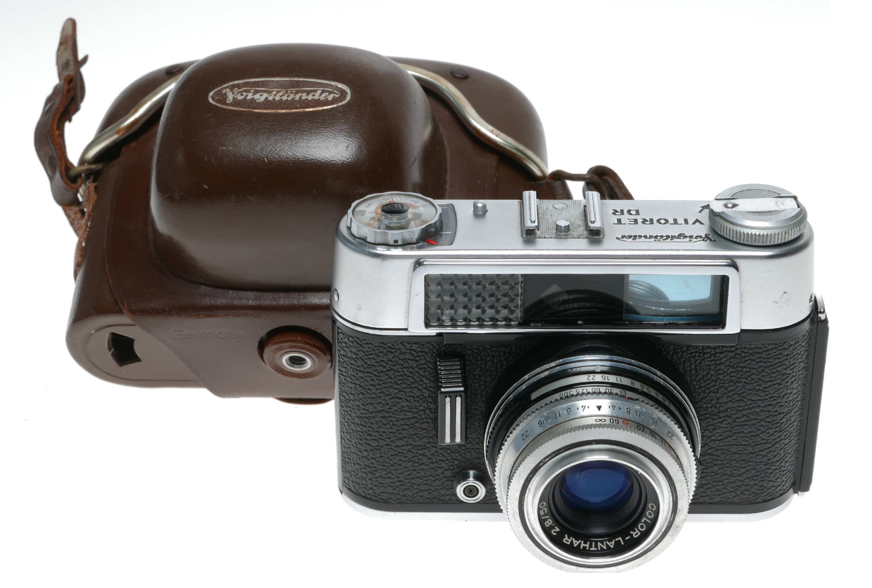 Voigtlander Vitoret DR 35mm RF Film Camera Color-Lanthar 2.8