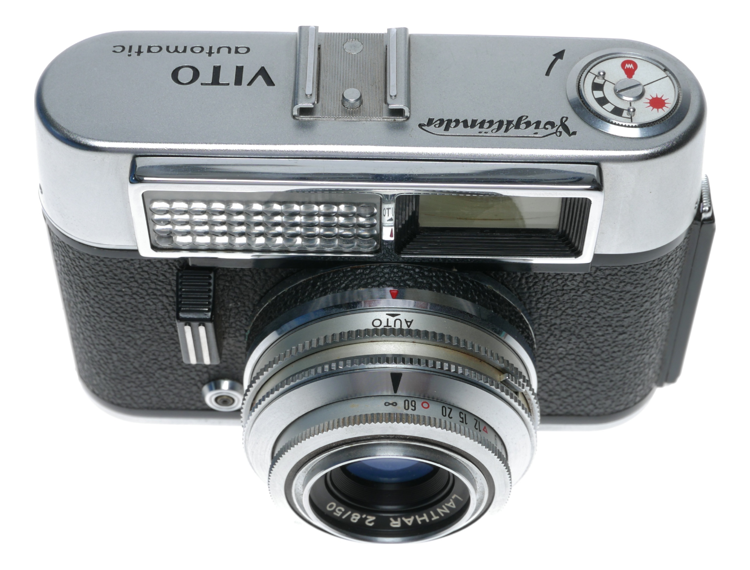 Voigtlander Vito Automatic 35mm Film Camera Lanthar 1:2.8/50 | eBay