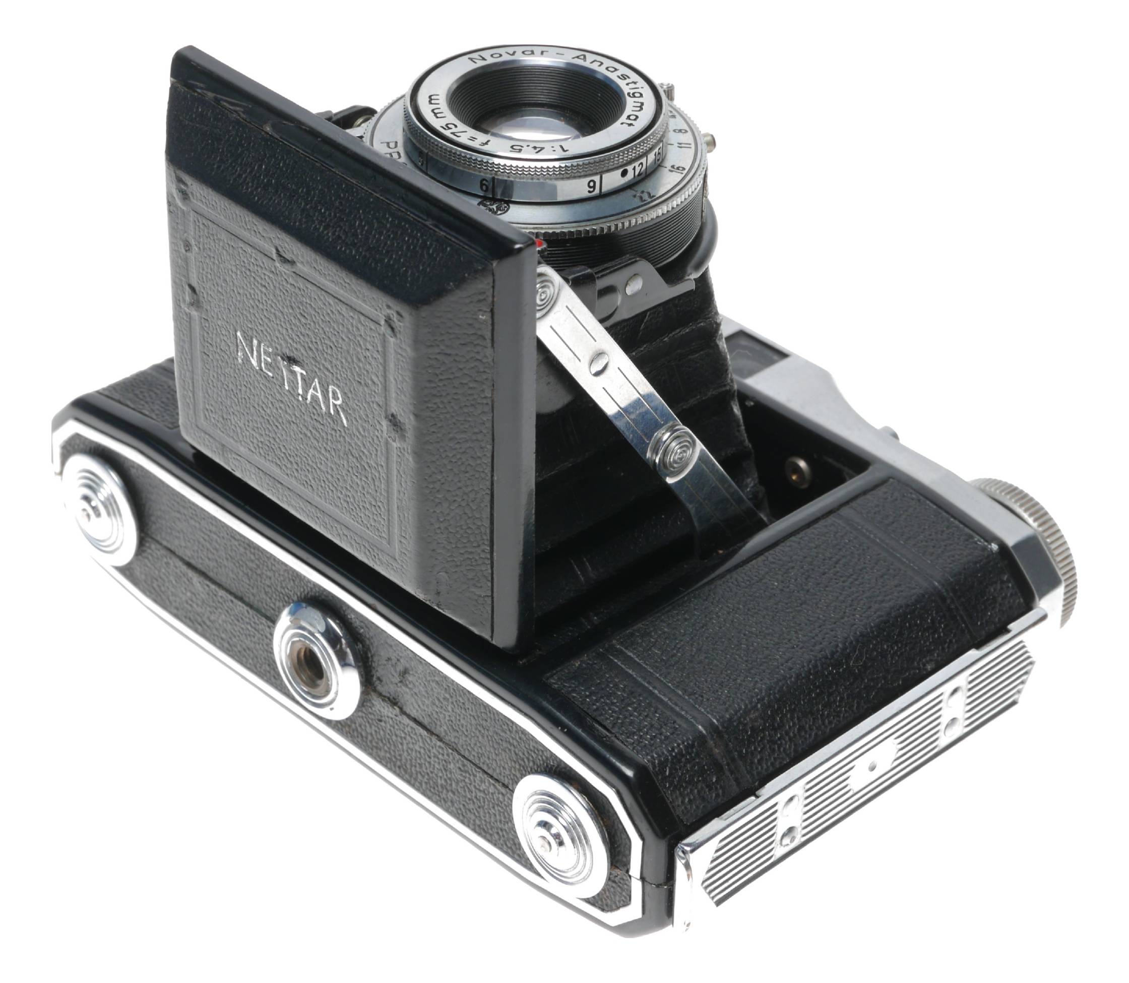Zeiss Ikon Nettar 517/16 6x6 Folding Camera Novar 1:4.5 f