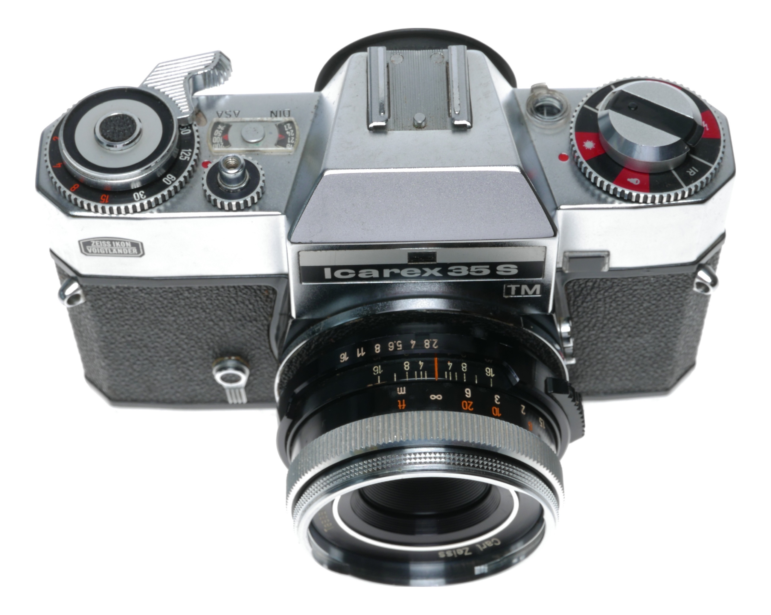 Zeiss Ikon Icarex 35 S TM SLR Film Camera M42 Tessar 2.8/50 in
