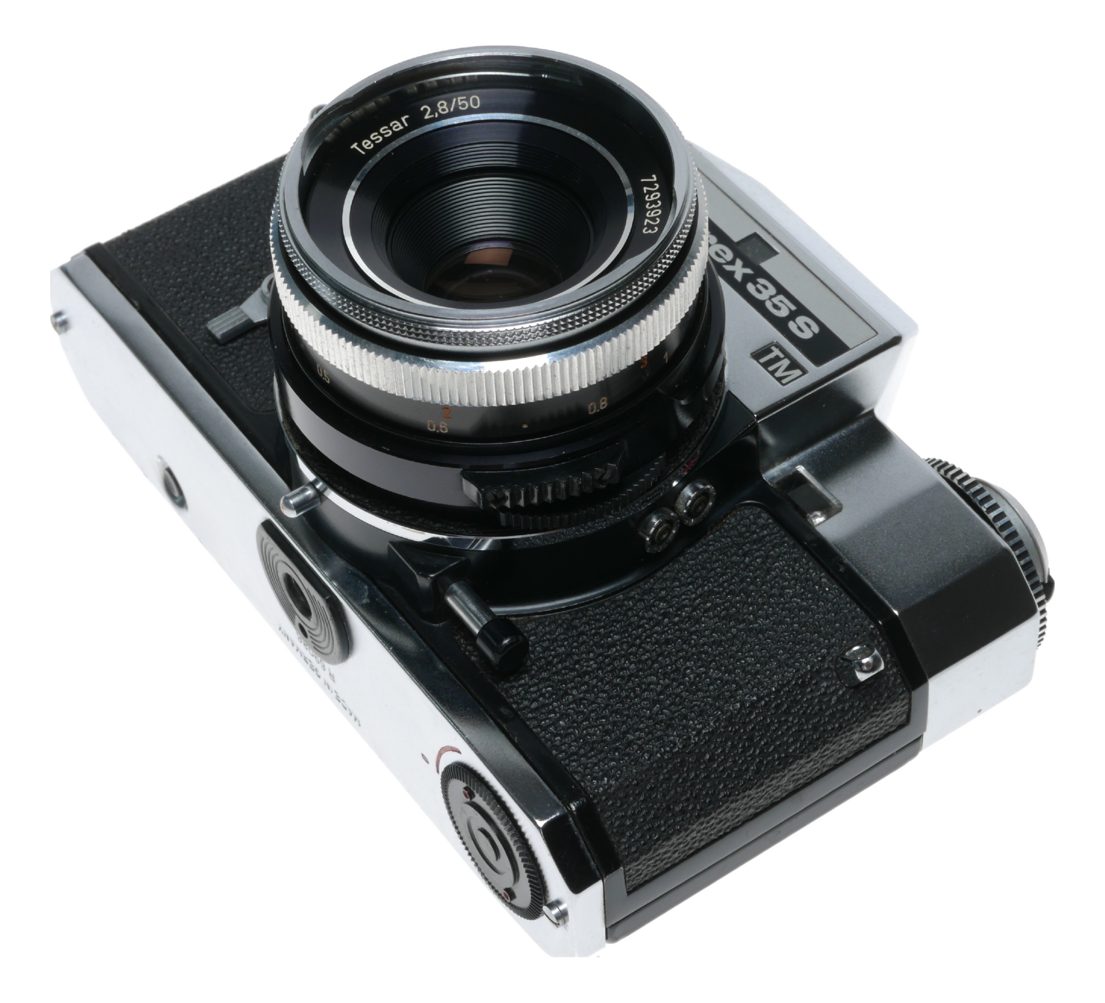 Zeiss Ikon Icarex 35 S TM SLR Film Camera M42 Tessar 2.8/50 in