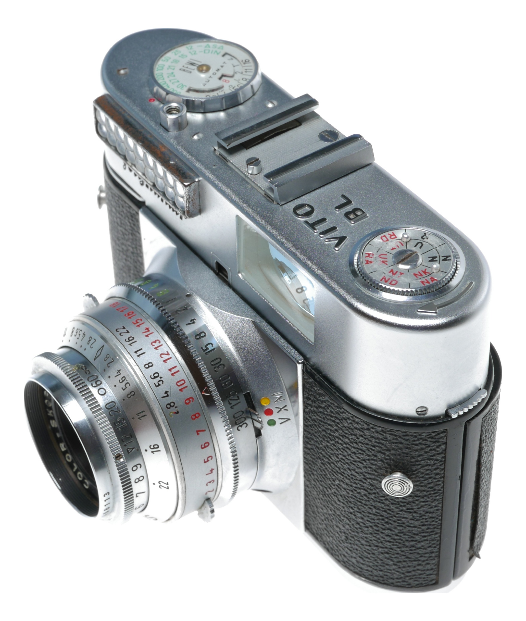 フィルムカメラ Voigtlander VITO BL ColorSkopar 50mm 3.5 Voigtländer Vito BL Camera with Skopar 50mm f/3.5 Lens c
