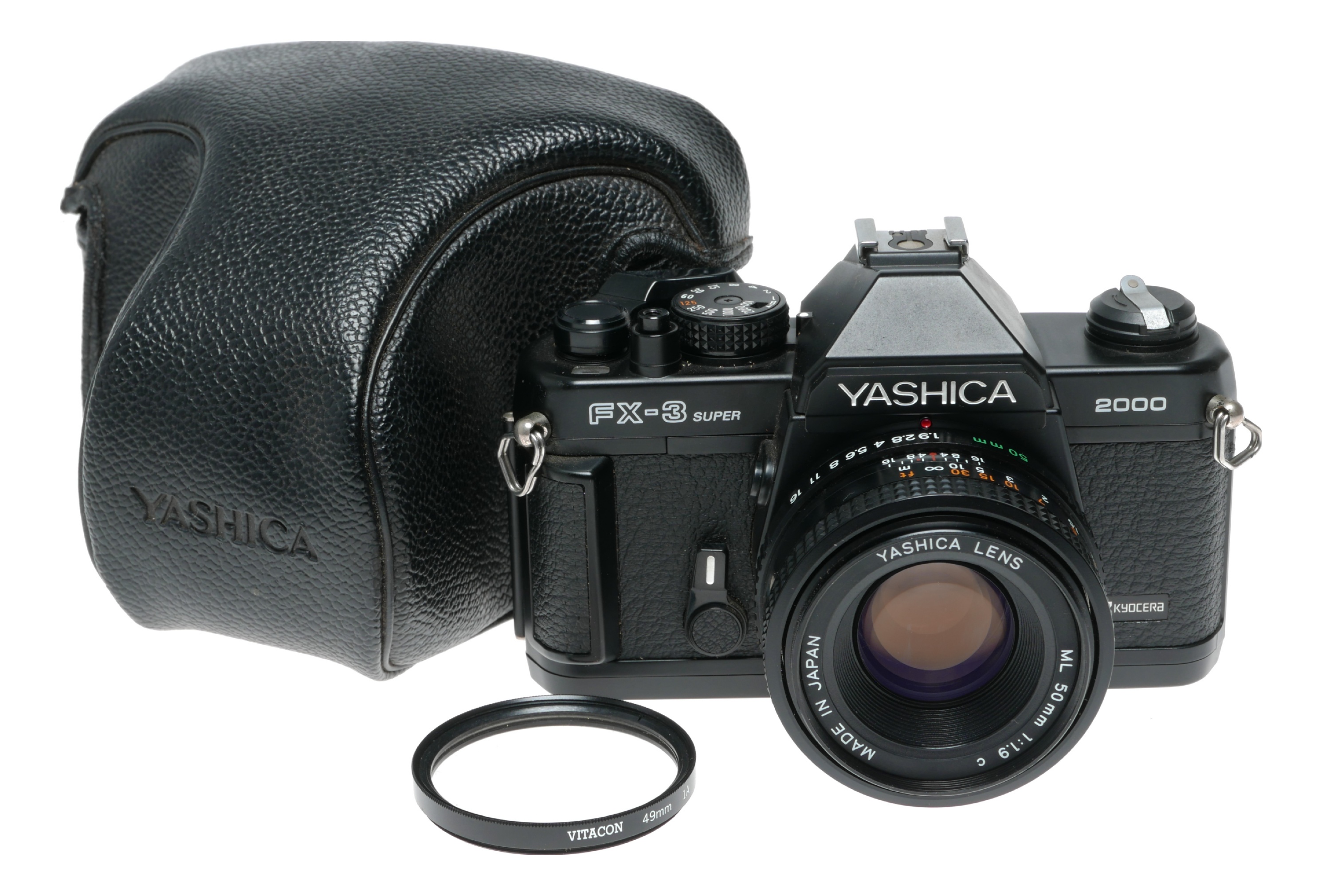 Yashica FX-3 Super 2000 35mm Film SLR Camera ML 1.9/50 | eBay