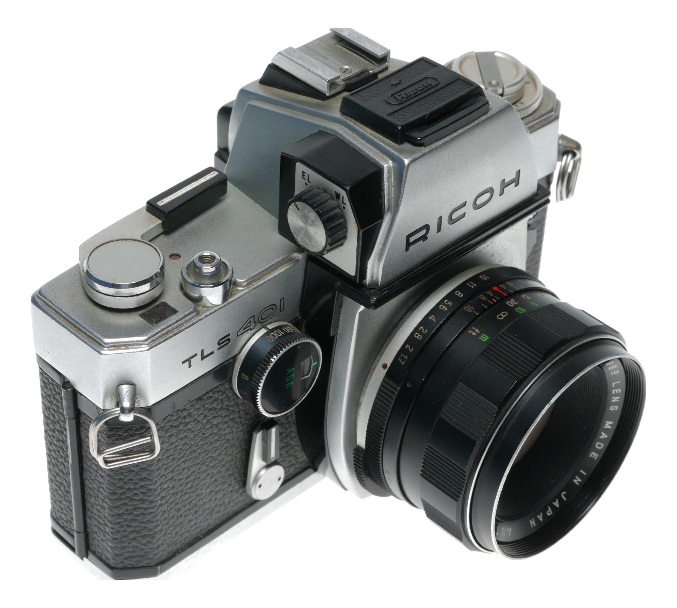 Ricoh TLS 401 35mm Film SLR Camera Auto Rikenon 1.7/50 | eBay