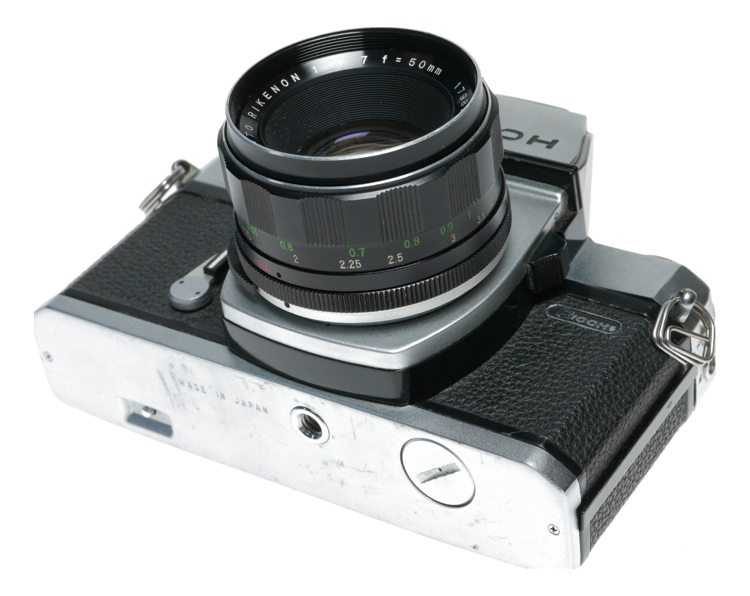 Ricoh TLS 401 35mm Film SLR Camera Auto Rikenon 1.7/50 | eBay