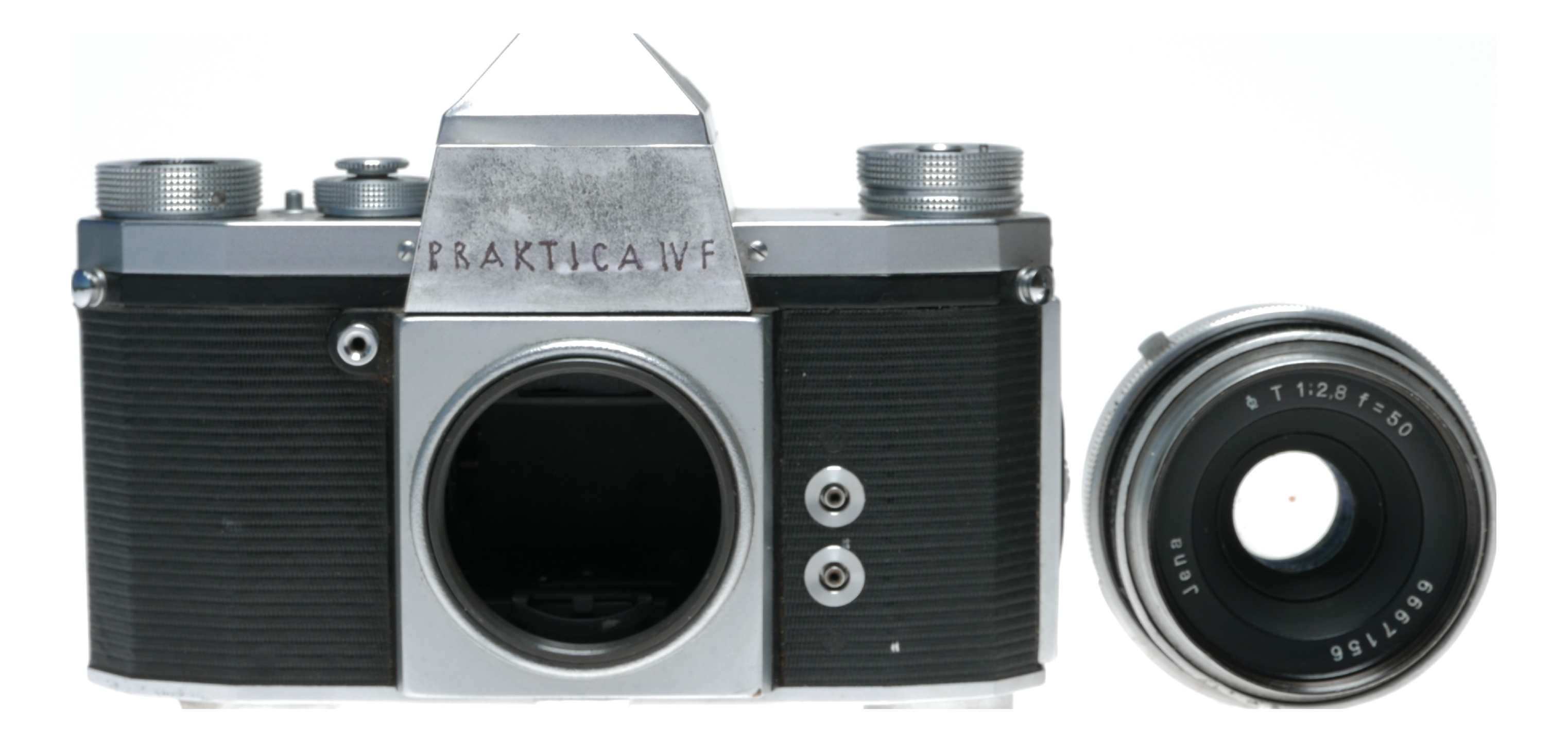 Pentacon Praktica IV F 35mm Film SLR Camera Jena T 2.8/50 | eBay
