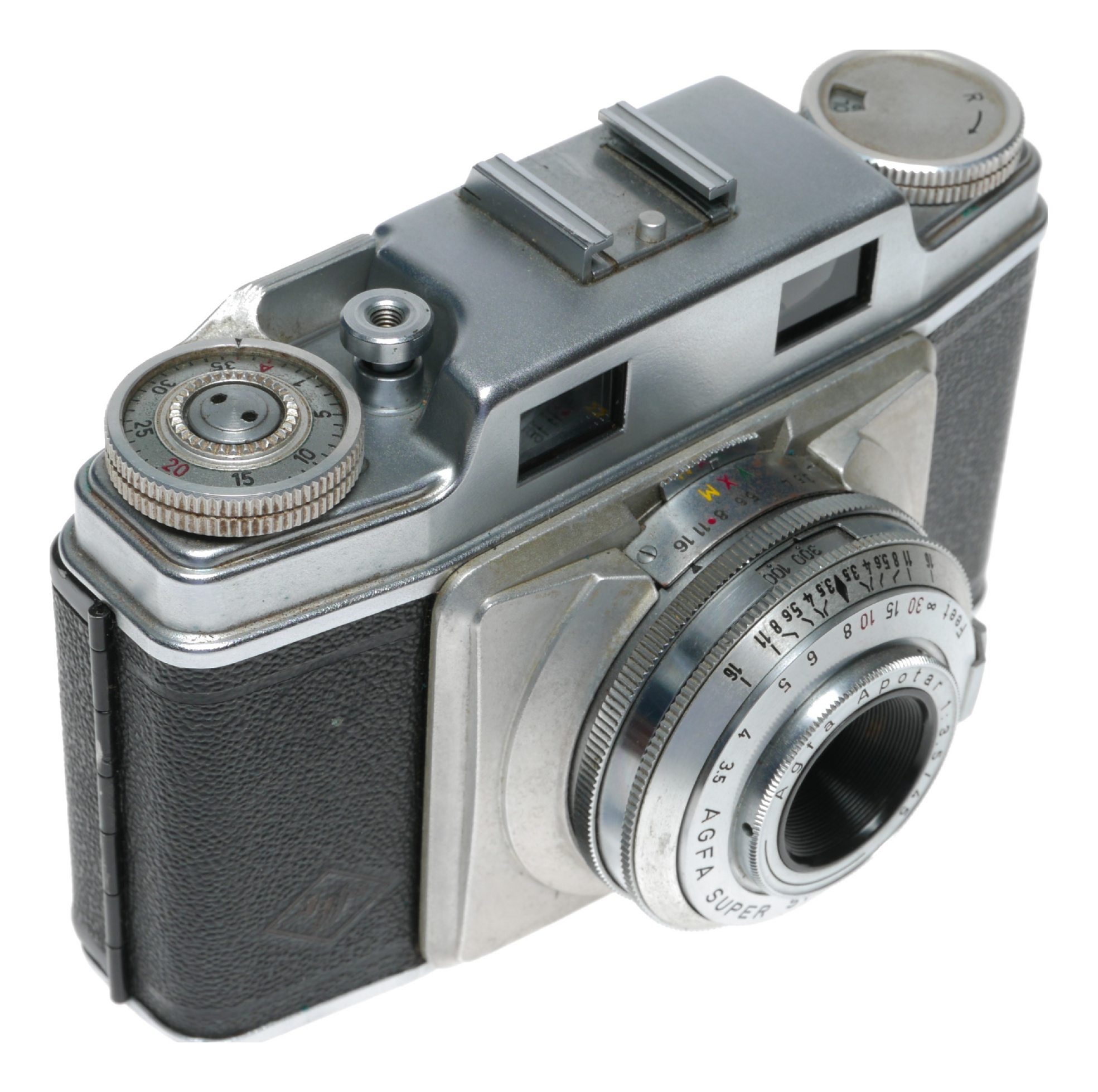 動確済 AGFA SUPER SILETTE APOTAR 45mm f3.5 Agfa Super Silette 35mm Film RF Camera Apotar 1:3.5/45 | eBay
