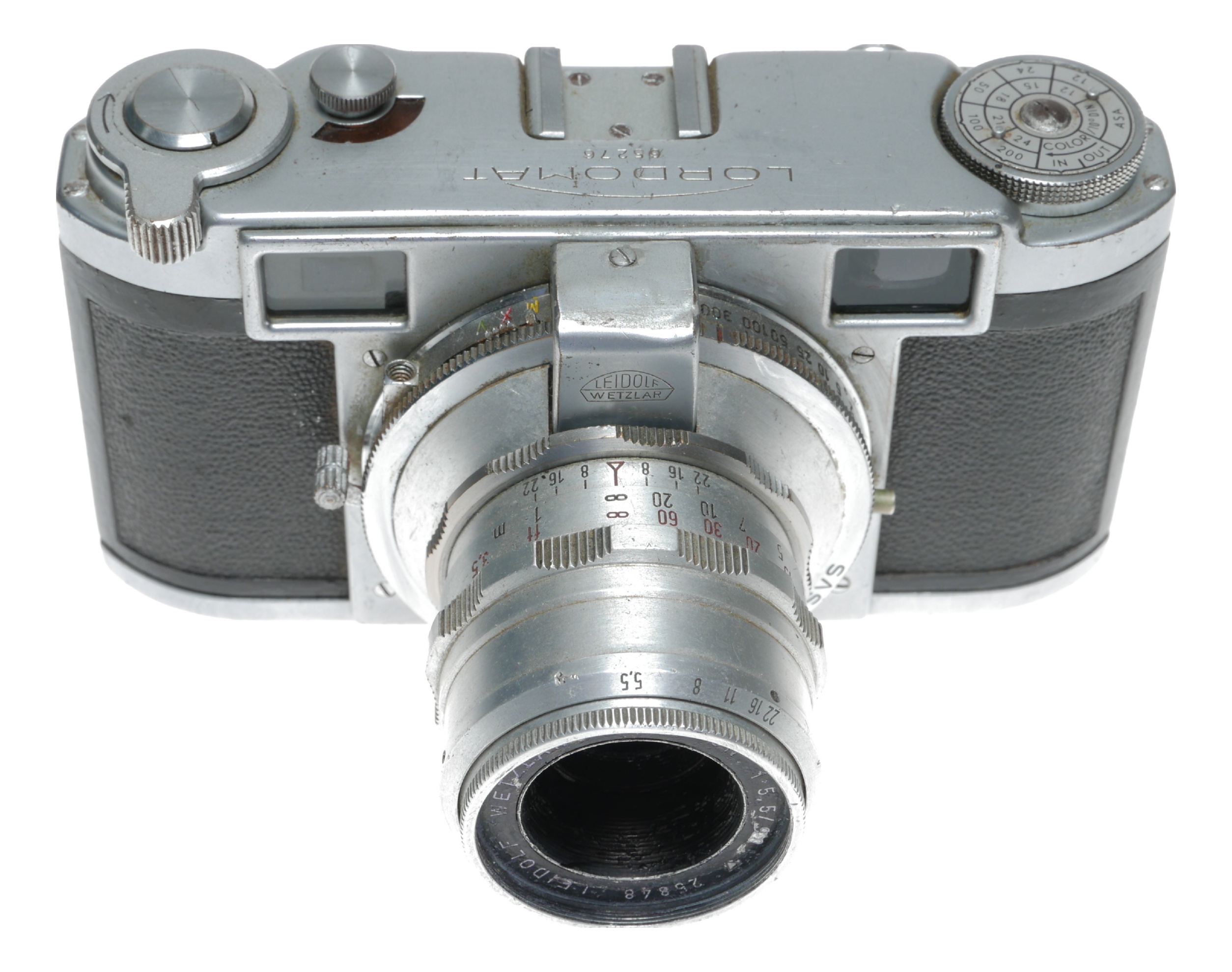 Leidolf Wetzlar Lordomat 35mm Film Camera Telordon 1:5.5/90 | eBay