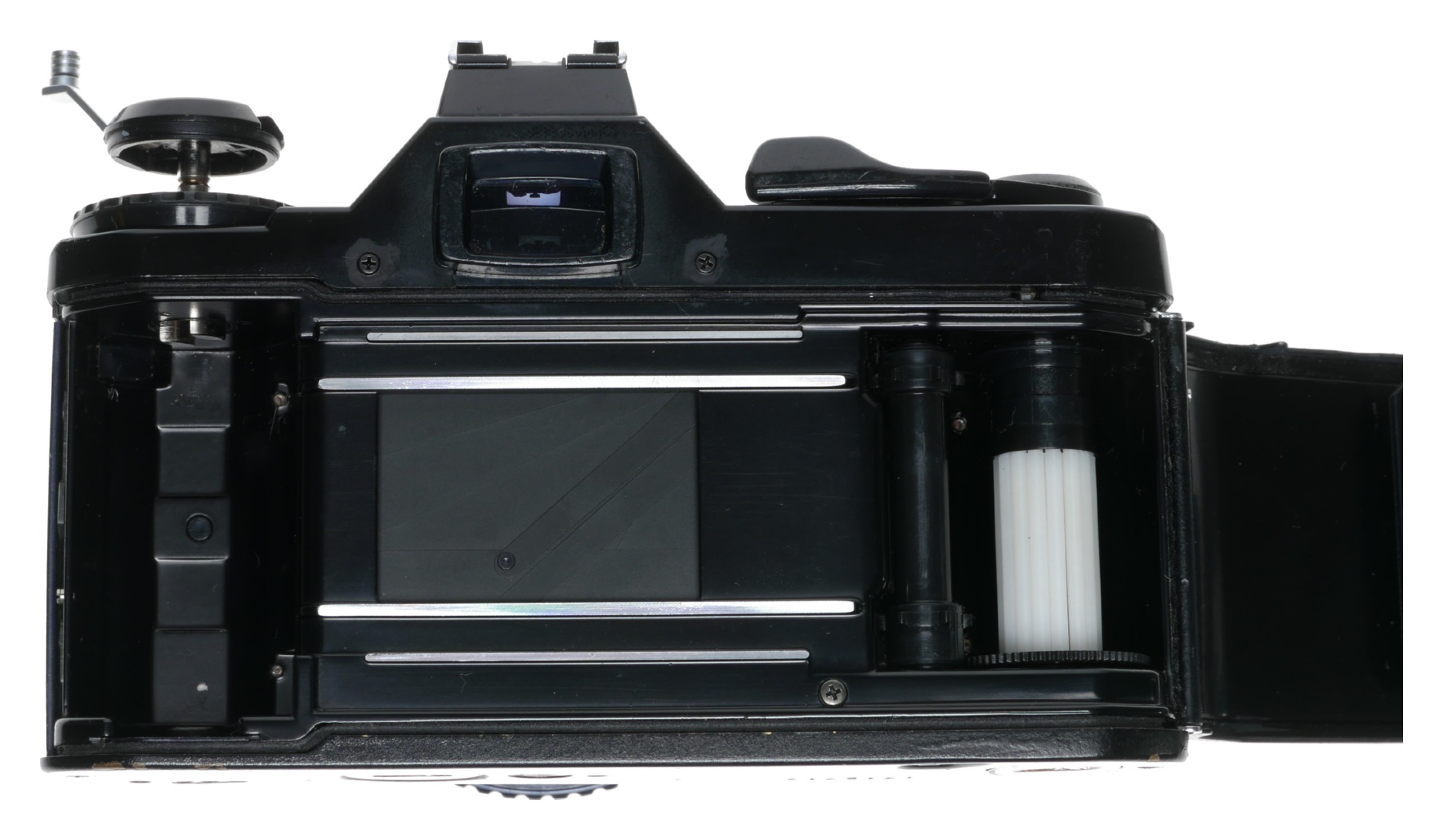 Asahi Pentax MV 1 35mm SLR Film Camera SMC Pentax-M 1:2/50