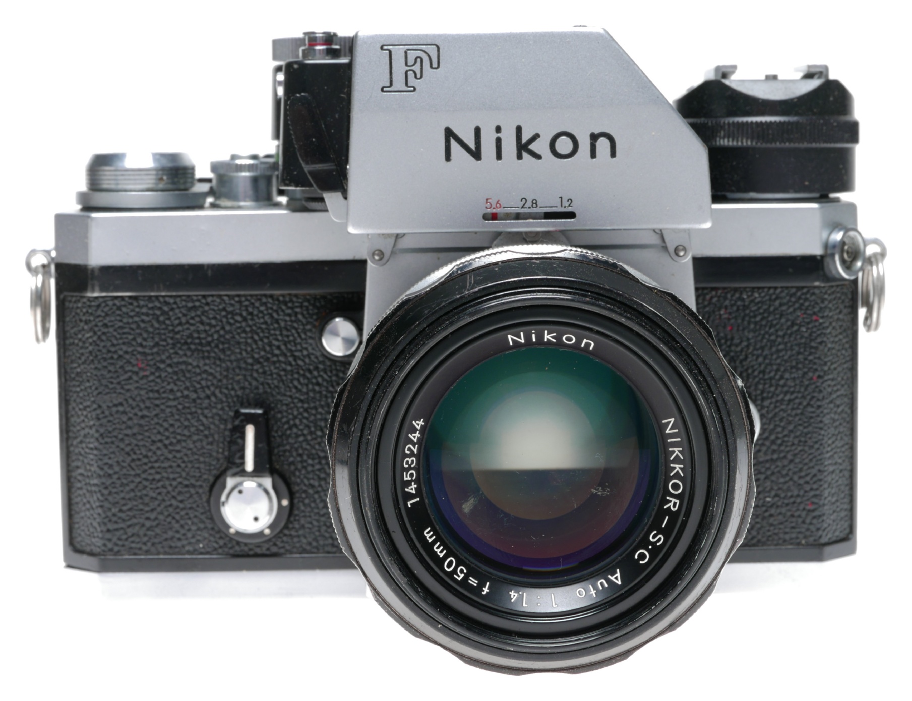 フィルムカメラ Nikon F TN / NIKKOR-S Auto 50mm F1.4 Nikon F TN Photomic Silver Body Film Camera Nikkor-s Auto