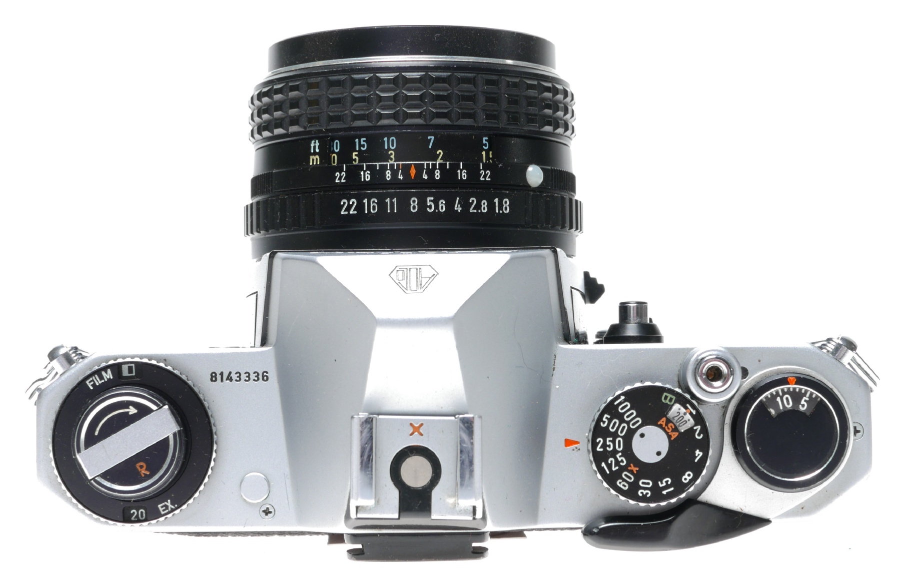 Asahi Pentax KM SLR Film Camera SMC 1:1.8/55 Lens | eBay
