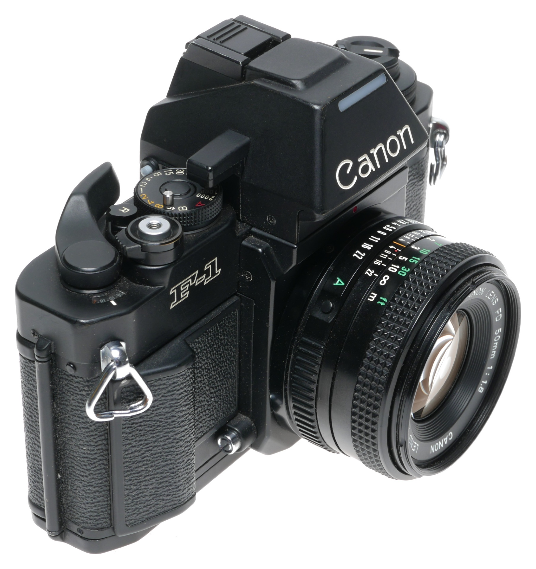 Canon F-1 Program SLR 35mm Film Camera FD 50mm 1:1.8 | eBay