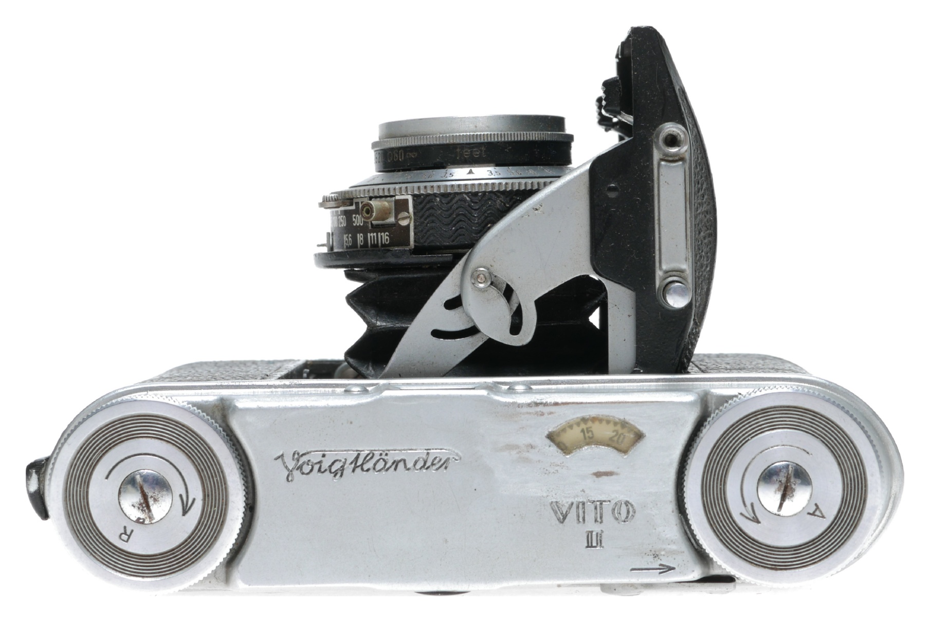 Voigtlander Vito II Folding Camera Compur Rapid Color Skopar 3.5
