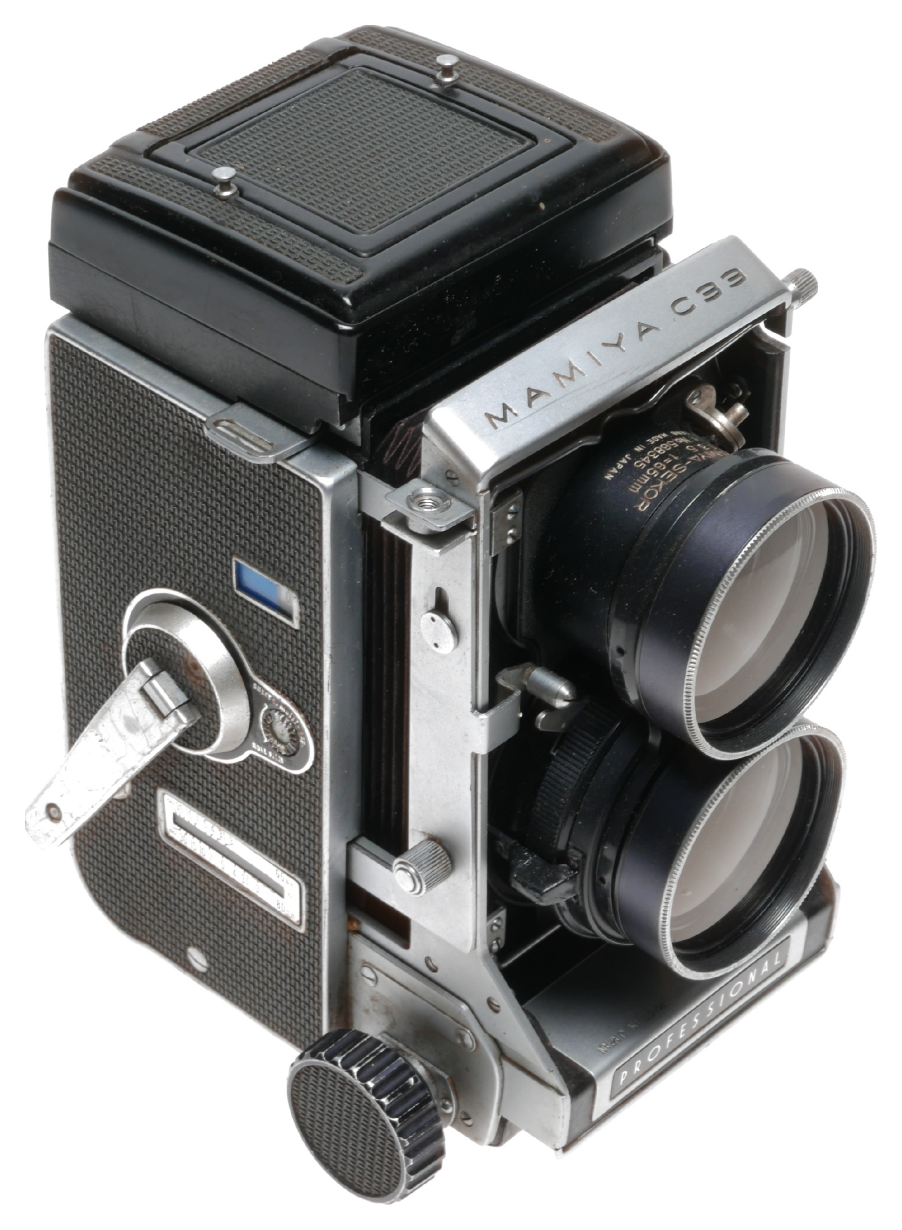 Mamiya C33 Professional TLR Camera Blue Dot Sekor 1:3.5 f=65mm | eBay
