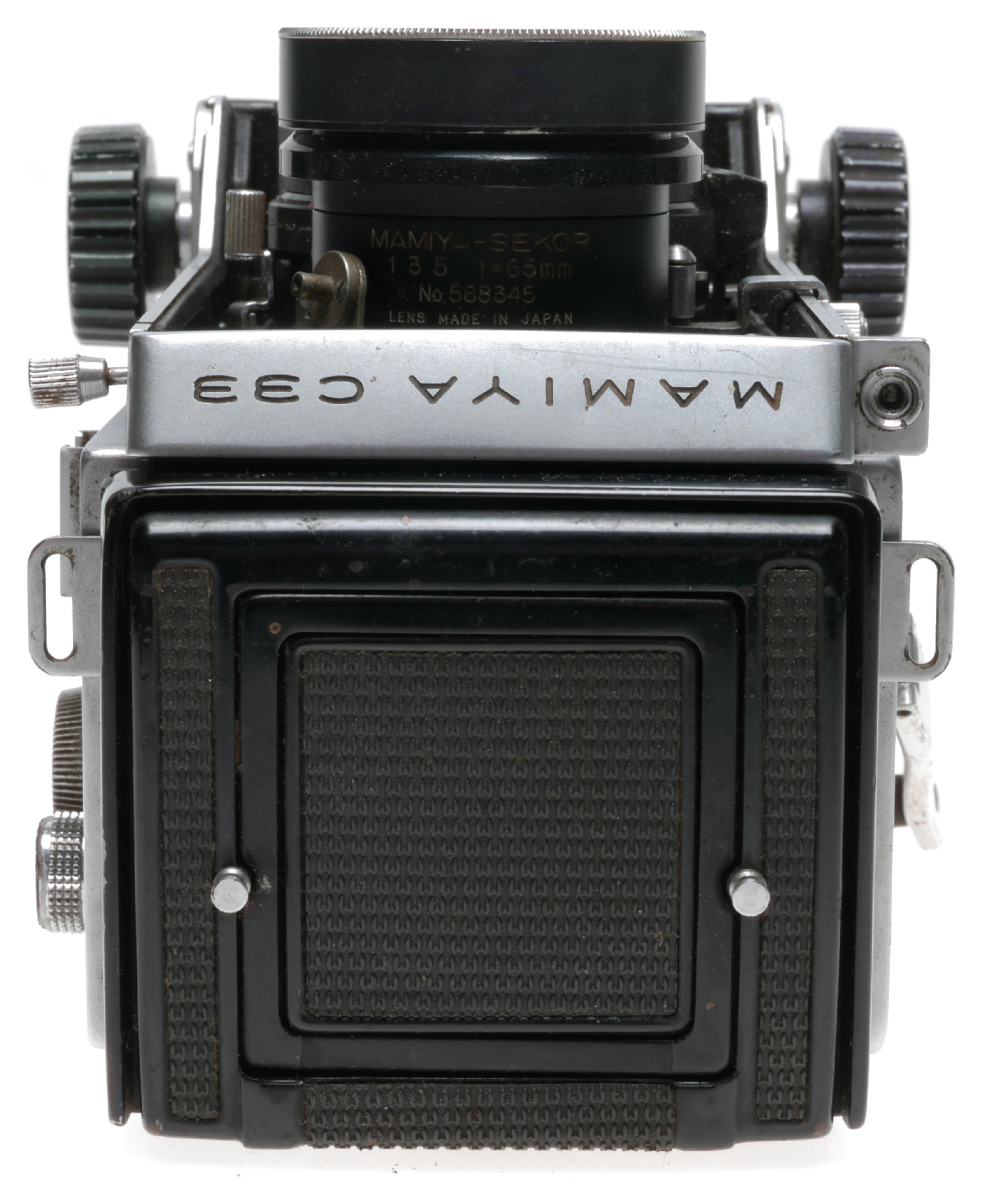 Mamiya C33 Professional TLR Camera Blue Dot Sekor 1:3.5 f=65mm