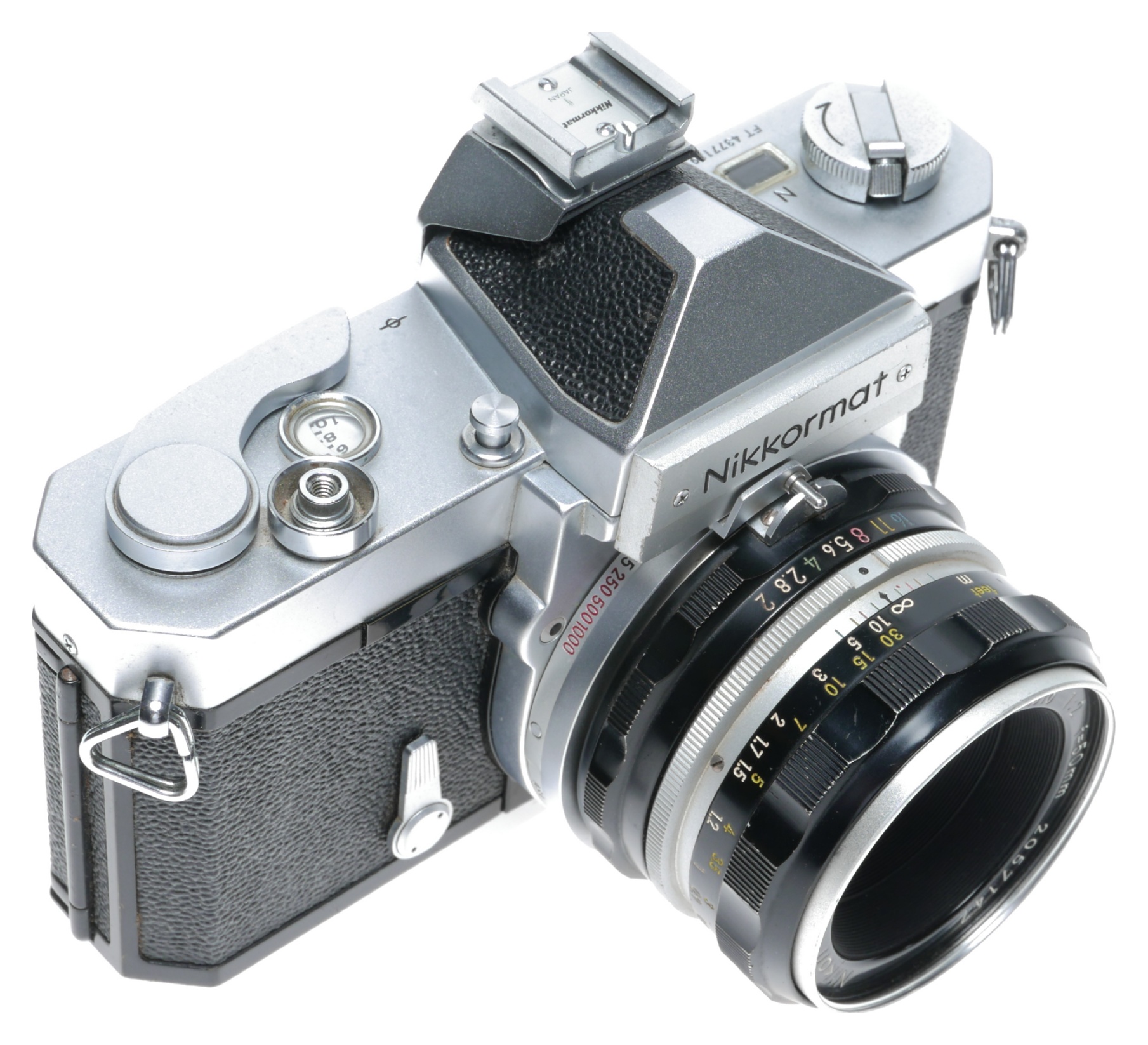 Nikon Nikkormat FTN SLR Film Camera Nikkor-H Auto 2/50 Lens