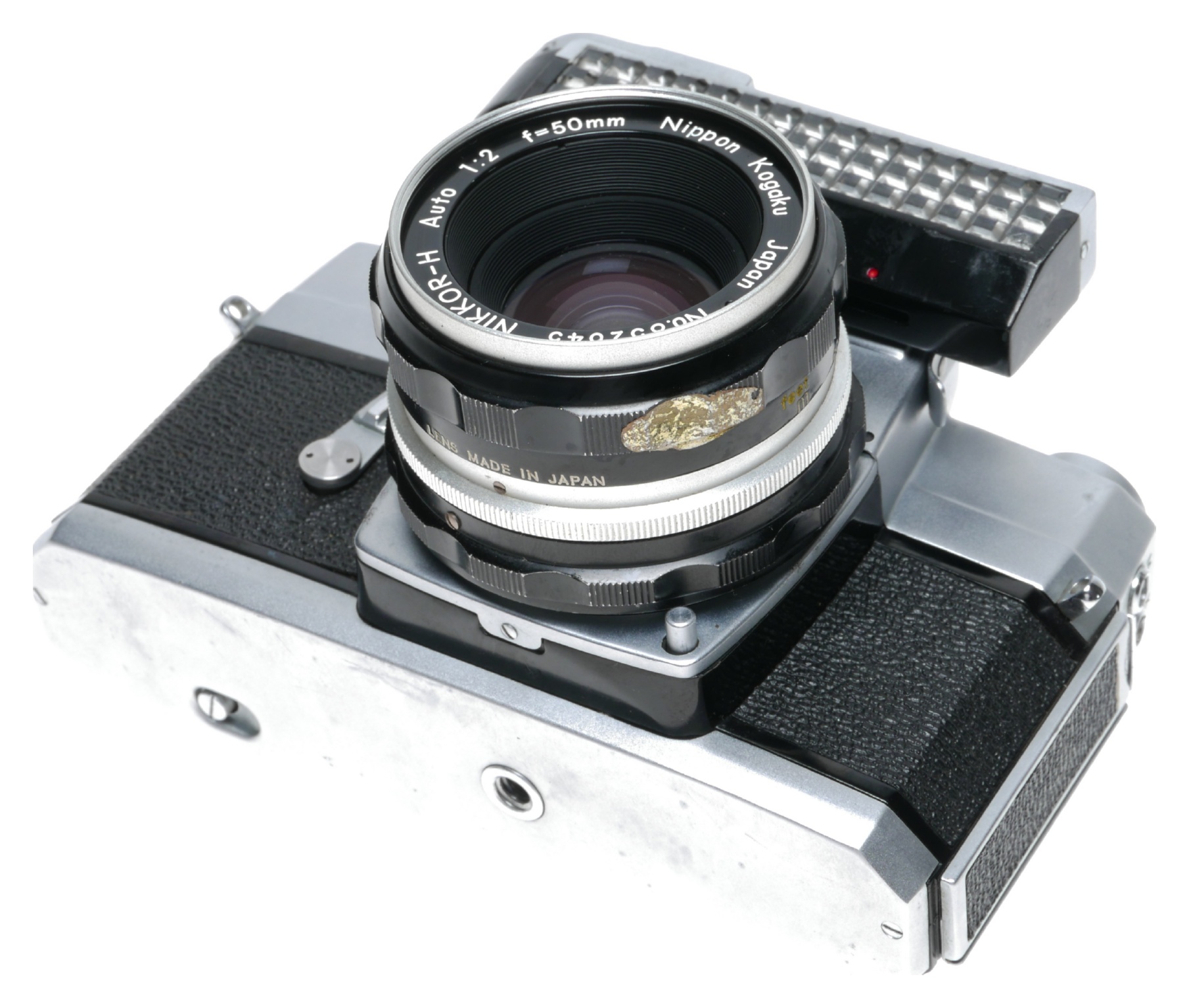 #1935 NIKKOREX F Nikon メーター付き 良品 希 少】NIKKOREX F メーター付 【NIKKOREX LENS SEKOR 135/2.8付