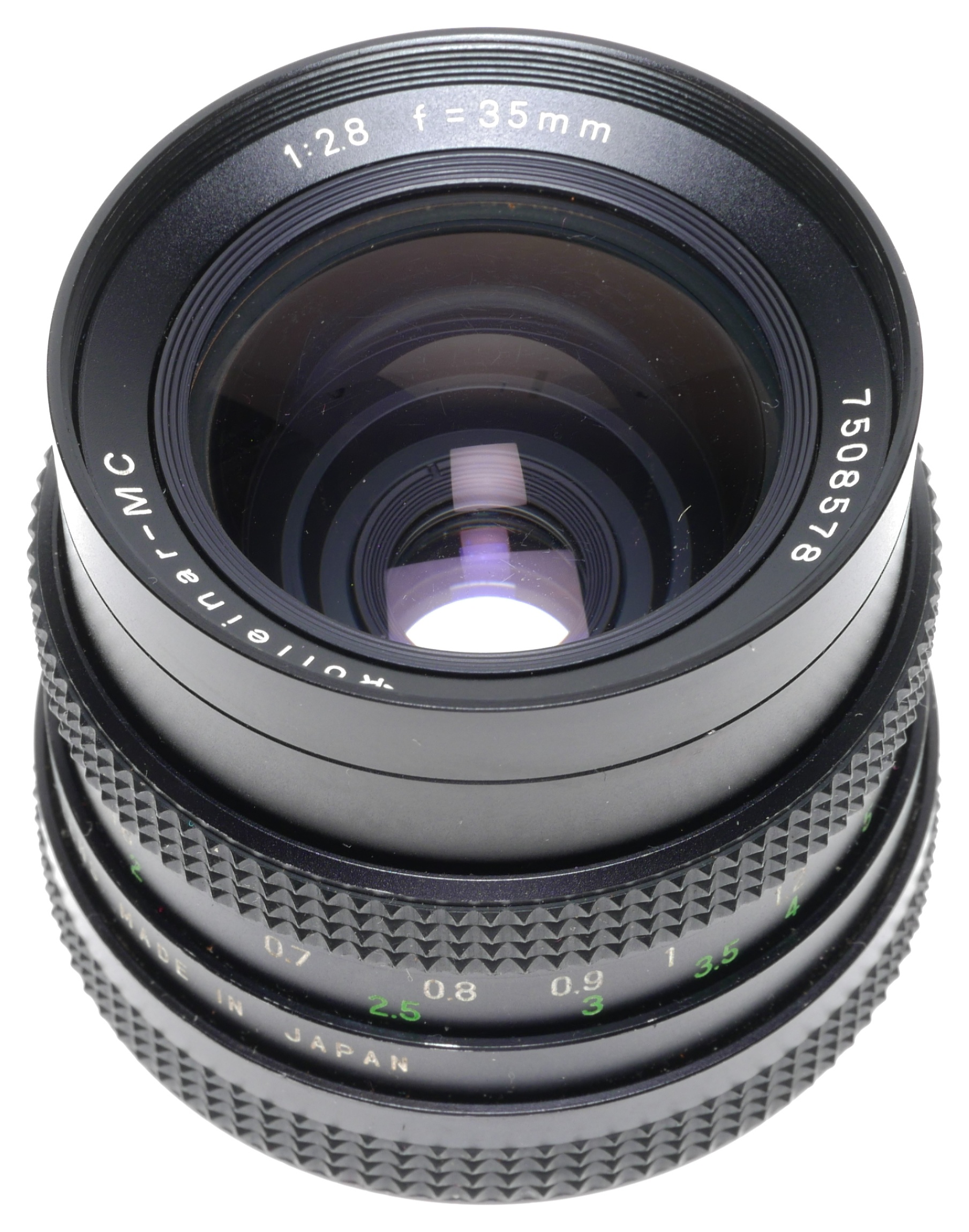 Objectif Voigtlander Rolleinar-MC Color 35mm F/2.8 - Monture Rollei - Focale Fixe Vintage Japon