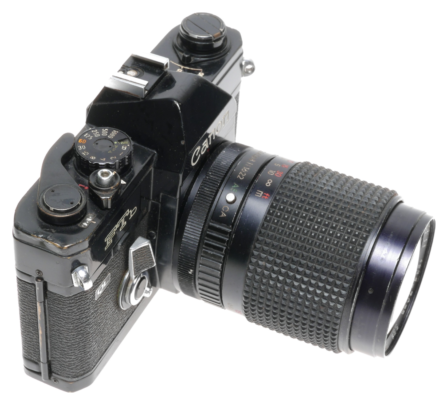 Canon FTb QL black FD 35-70mm/f3.5～4.5 Canon FTb QL SLR 35mm Film Camera w/ Canon Lens FD 35-70mm