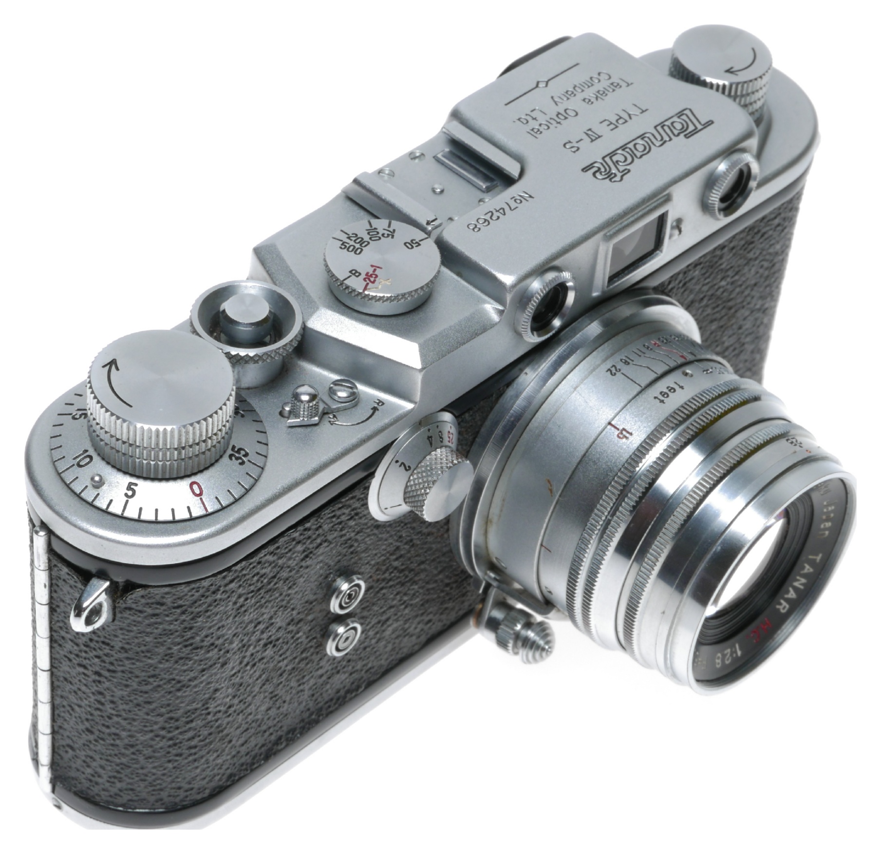 Tanack IV-S Rangefinder Camera Tanar H.C. f:2.8 5cm Lens Leica SM
