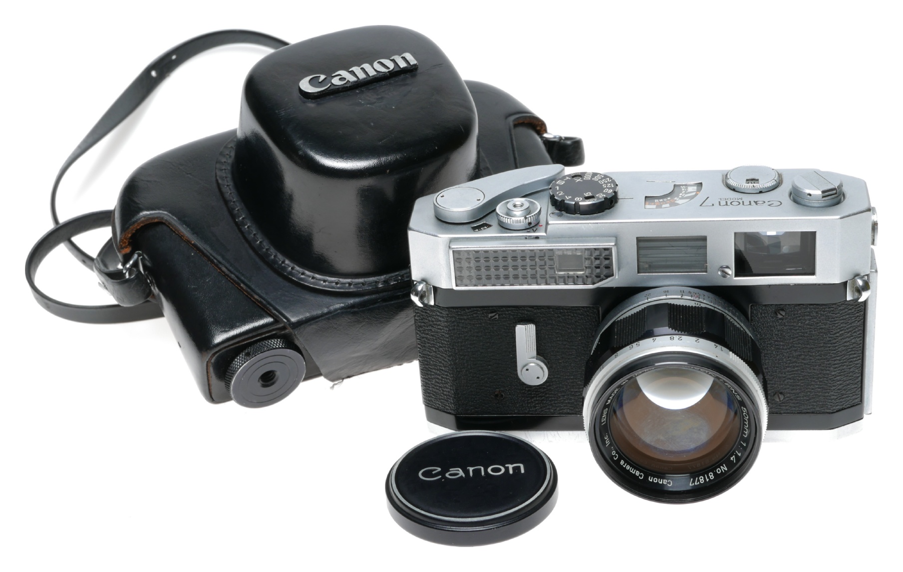 Canon MODEL 7 50mm 1:1.4 レンジファインダーカメラ Canon MODEL 7 LENS 50mm 1:1.4 レンジファインダー フィルム