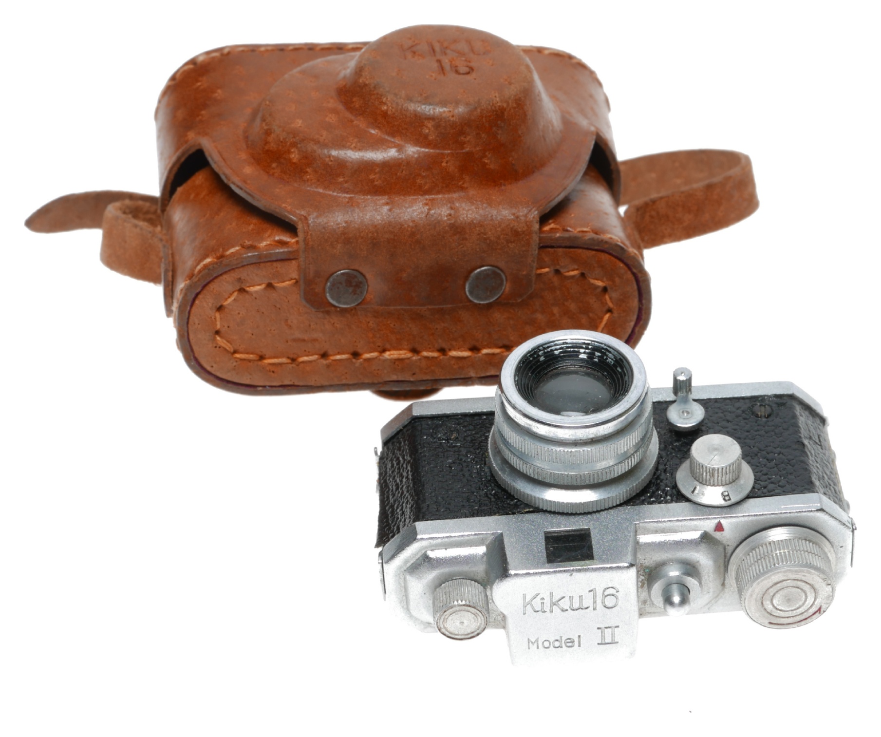 レトロミニチュアカメラKiKu16Model2 Kiku 16 Model II Subminiature 17.5mm Film Viewfinder Camera | eBay