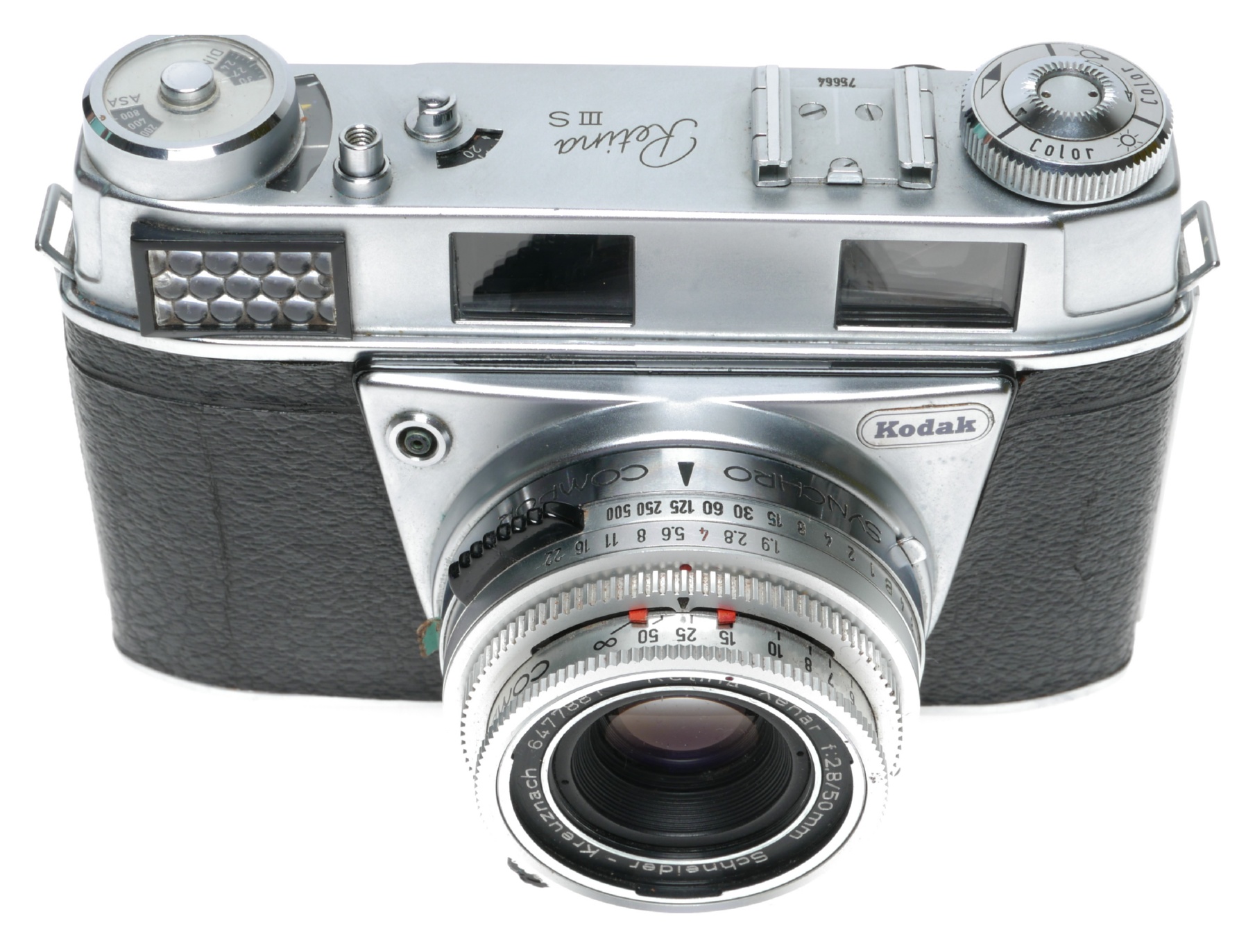 Kodak Retina IIIS Type 027 Rangefinder Camera Schneider