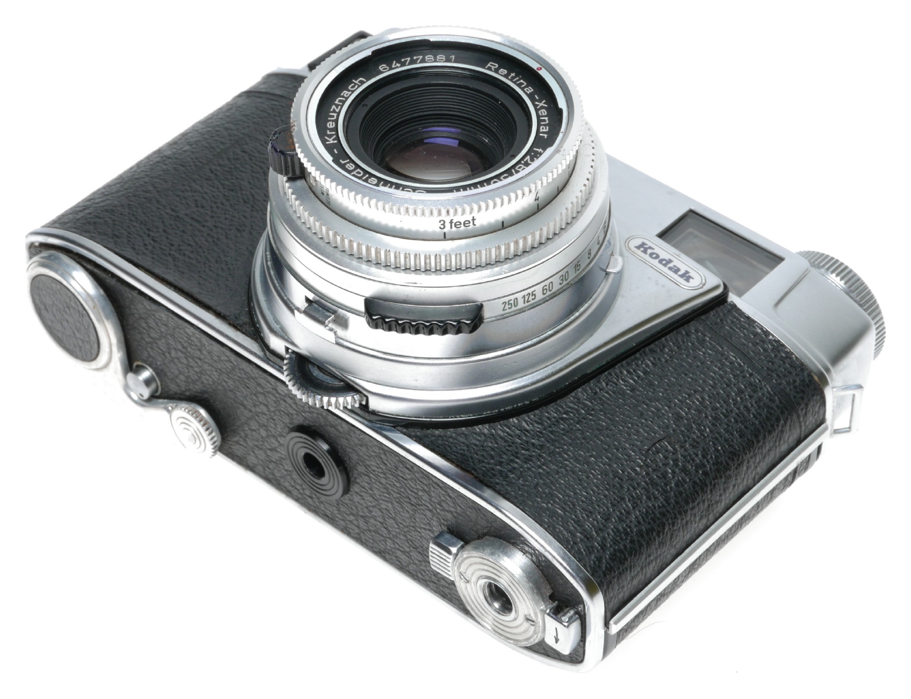Kodak Retina IIIS Type 027 Rangefinder Camera Schneider