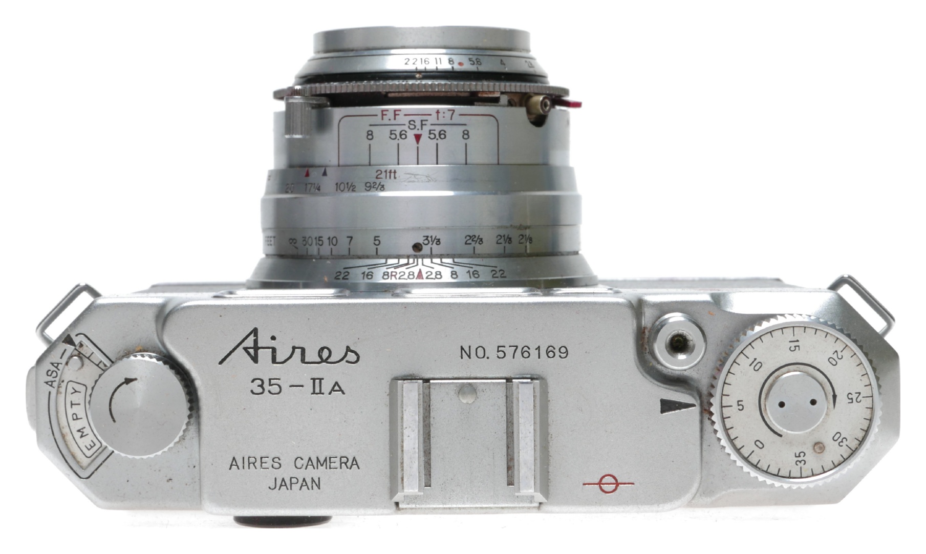Aires 35-IIA 35mm Rangefinder Camera Coral Q 1:2.8 f=5cm | eBay
