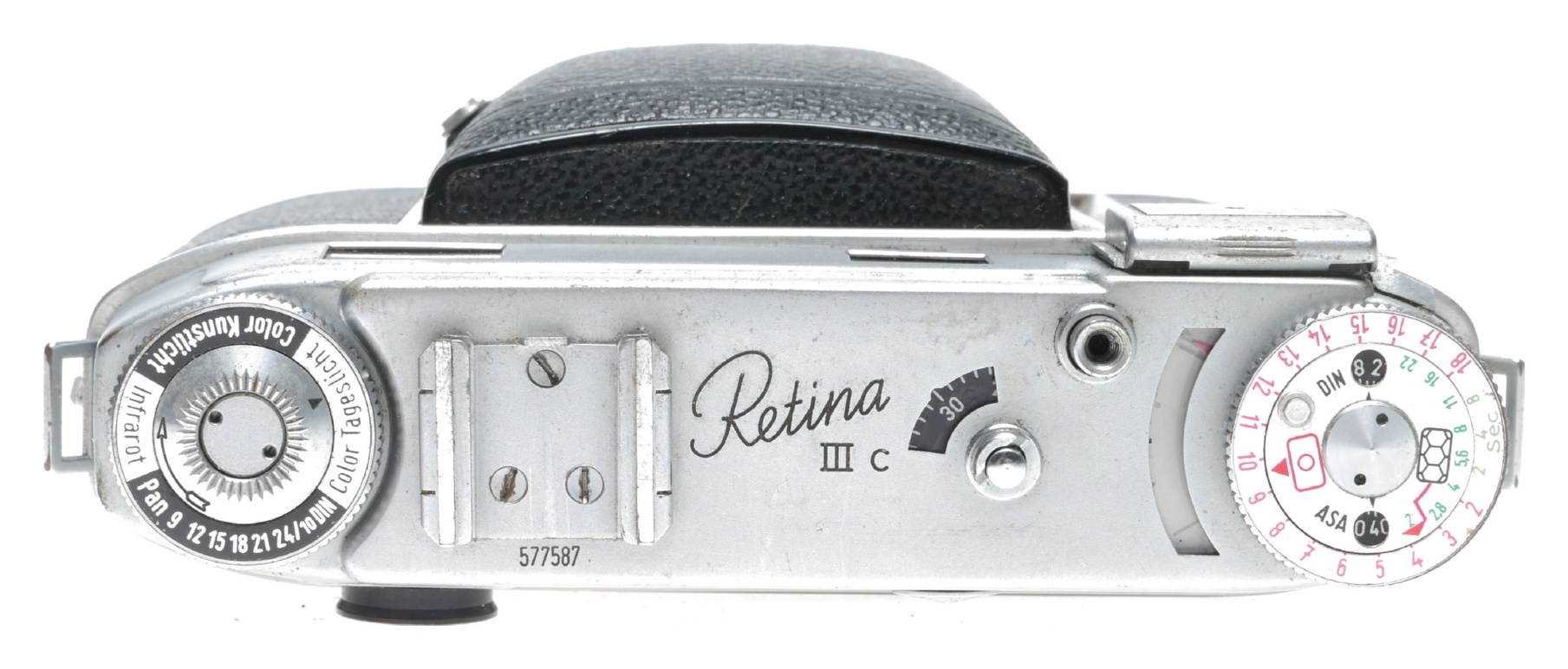 Kodak Retina IIIc Type 021 Model 1 Camera Xenon f:2/50mm Optical